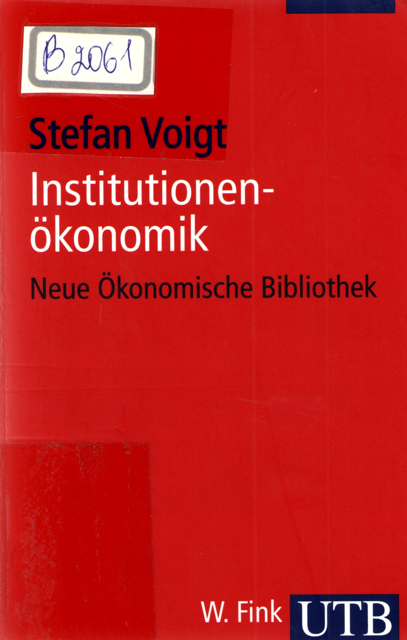 Institutionenokonomik