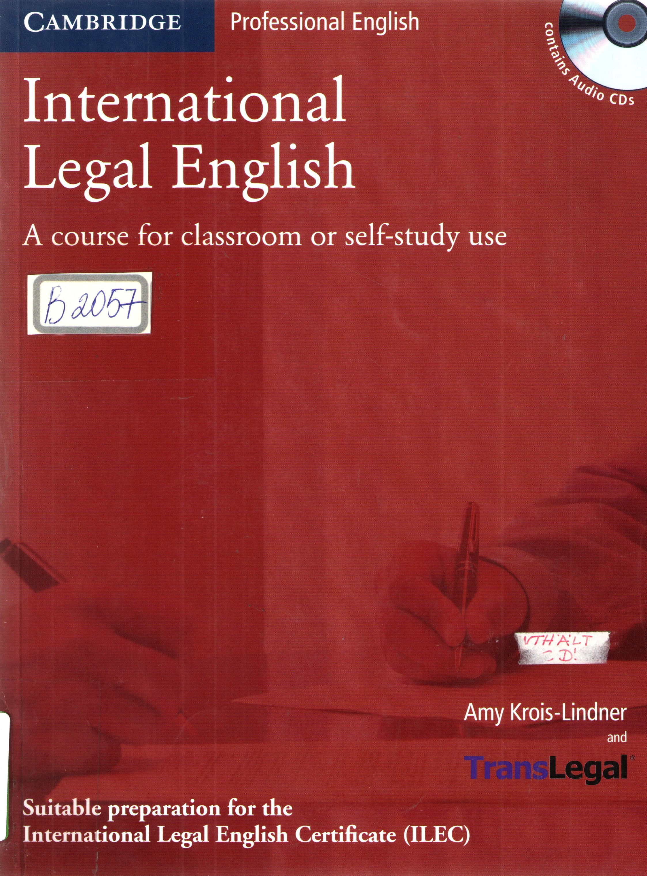 International Legal English