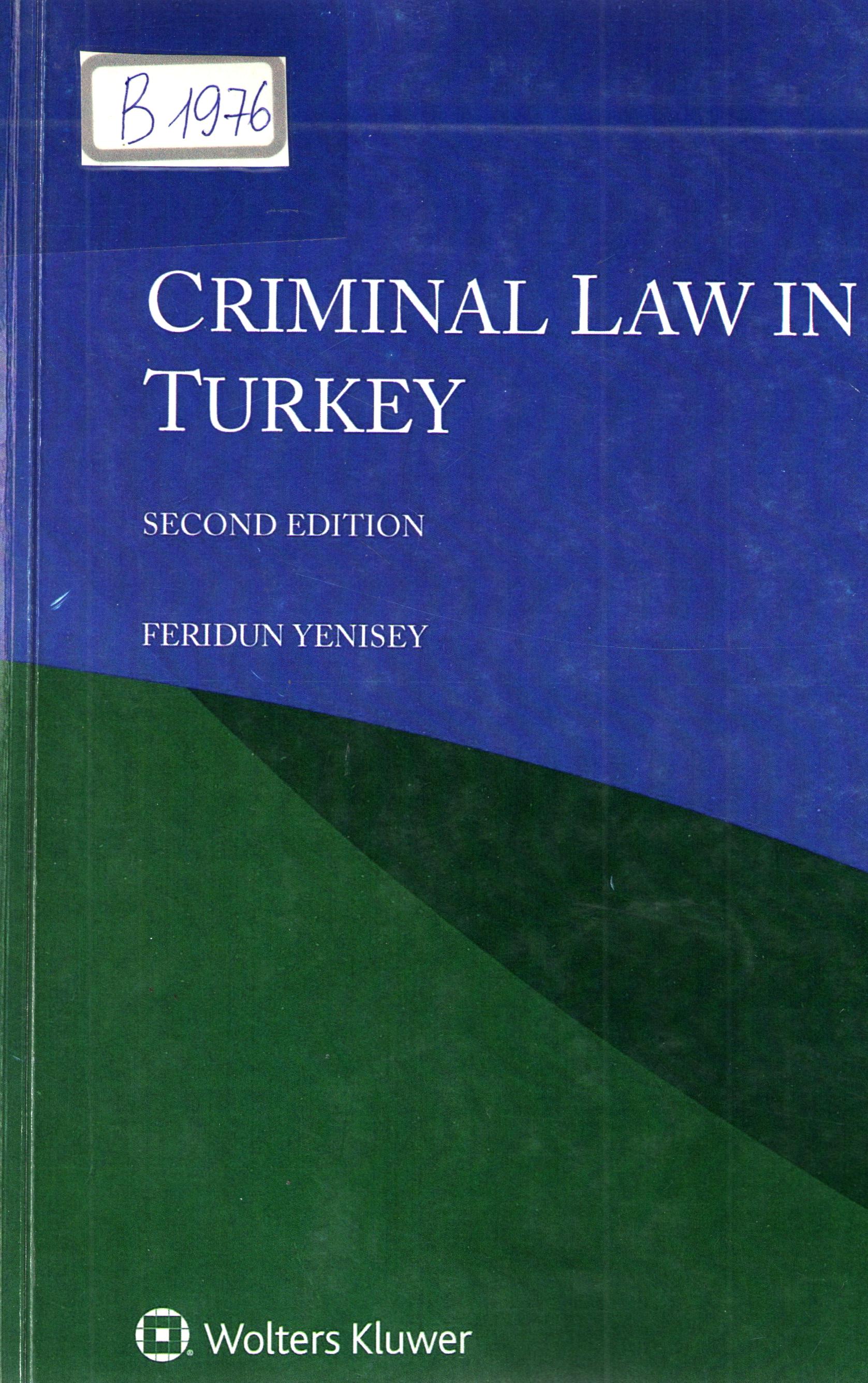 Criminal law in Turkey