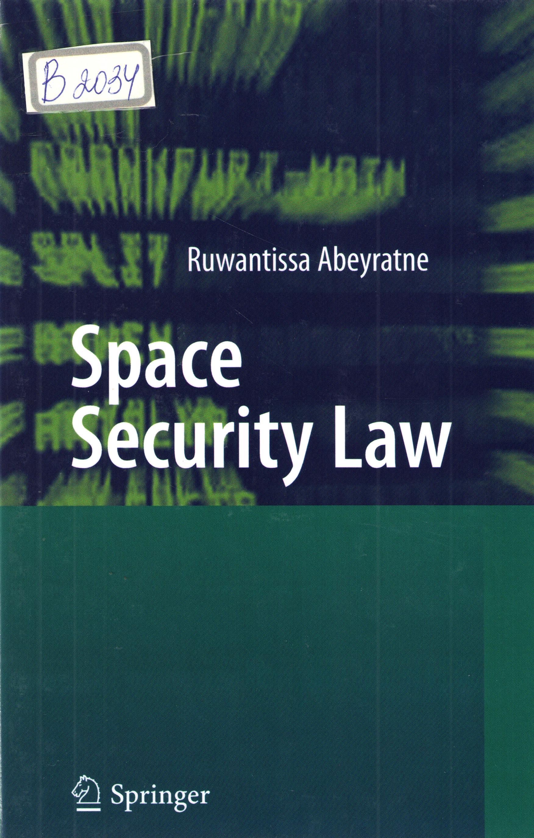 Space Security law