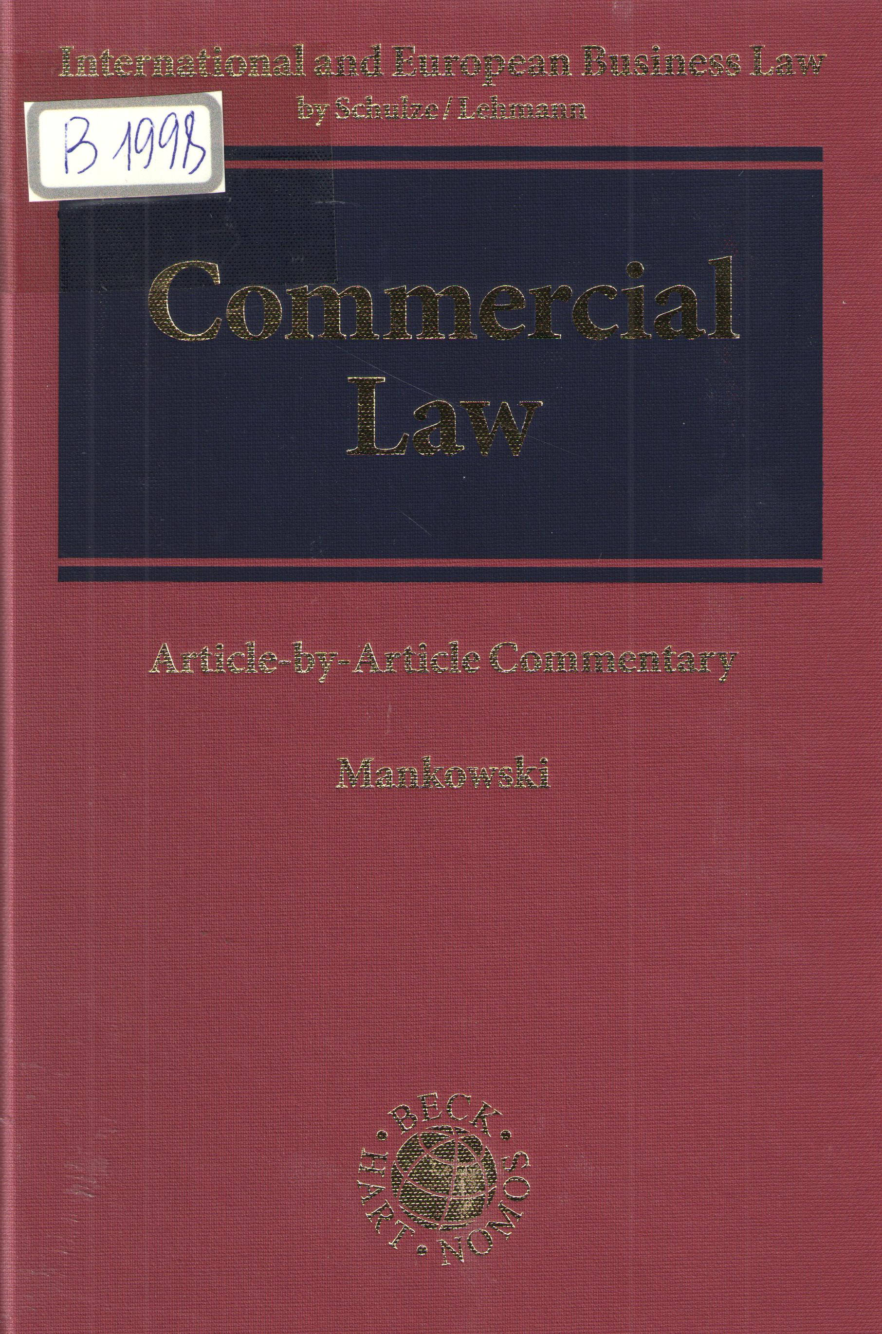 Commercial law