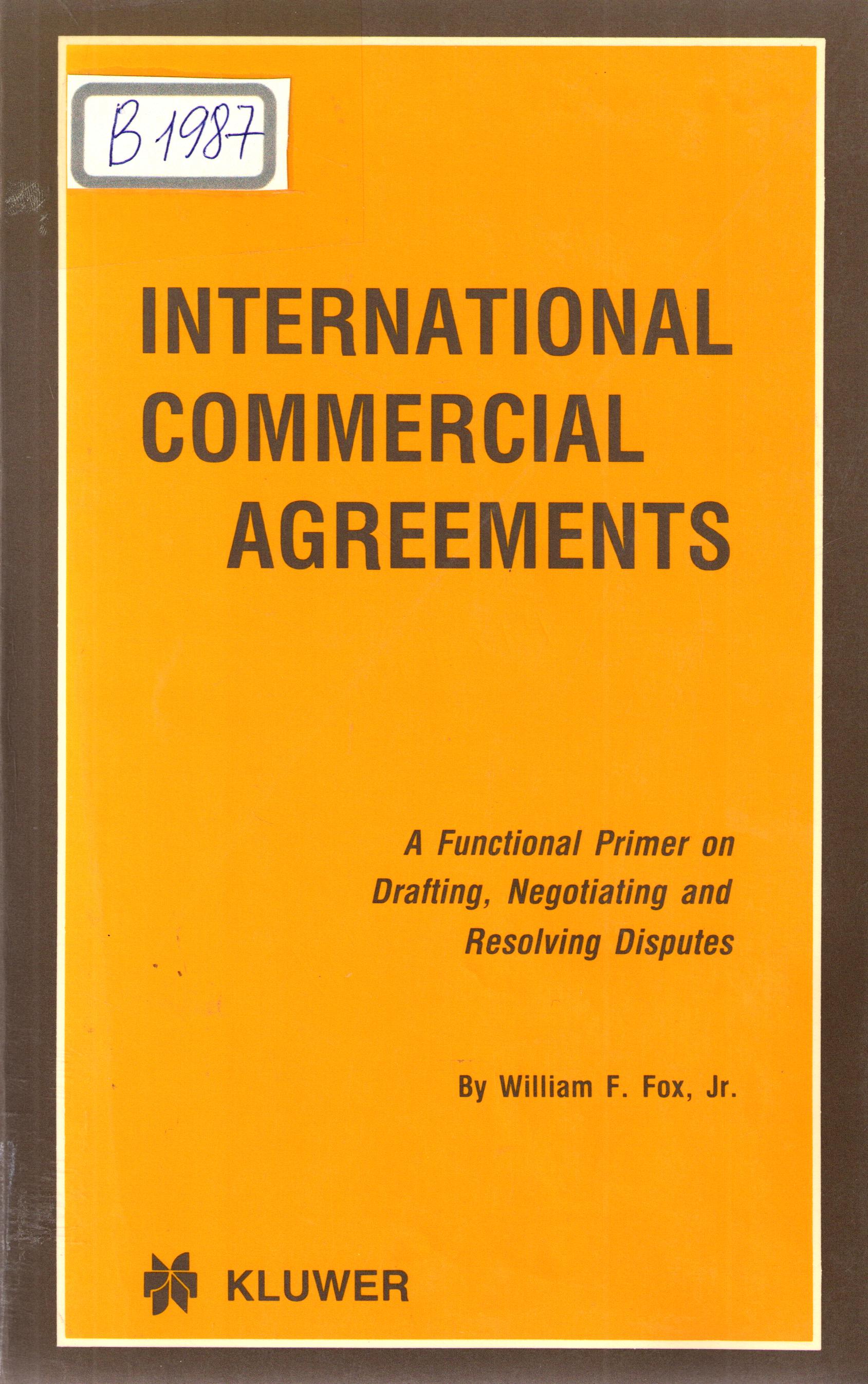 International commercial agreements