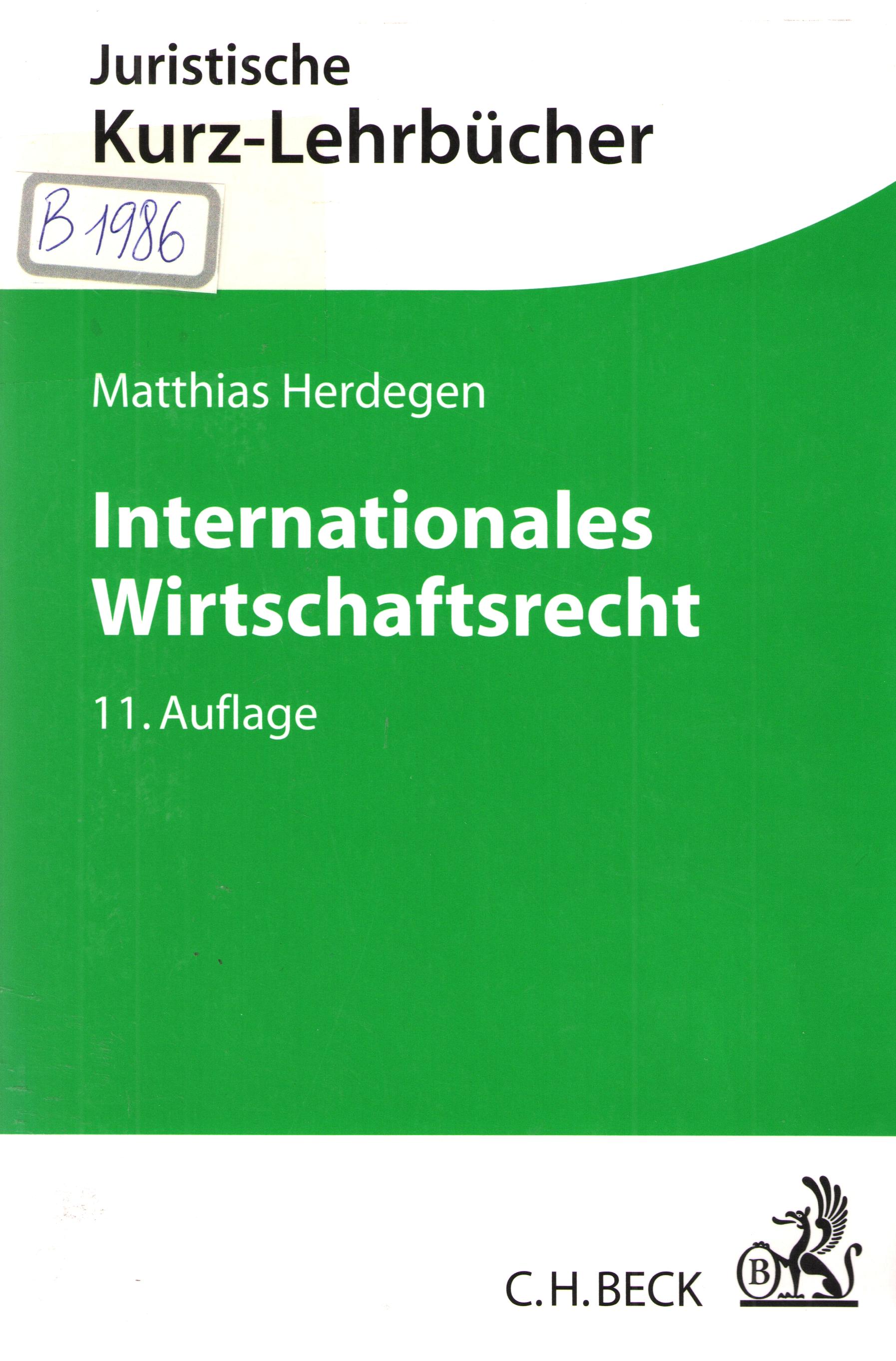 Internationales wirtschaftsrecht