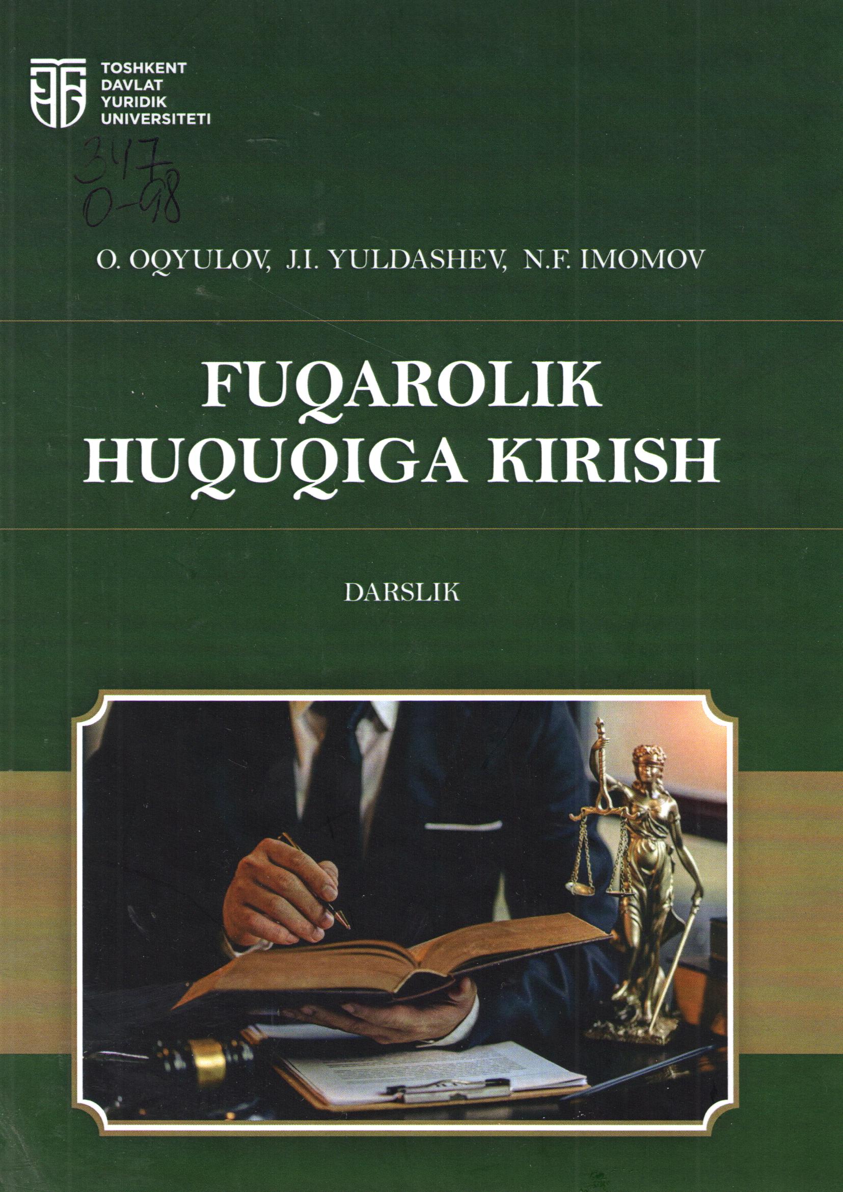 Fuqarolik huquqiga kirish
