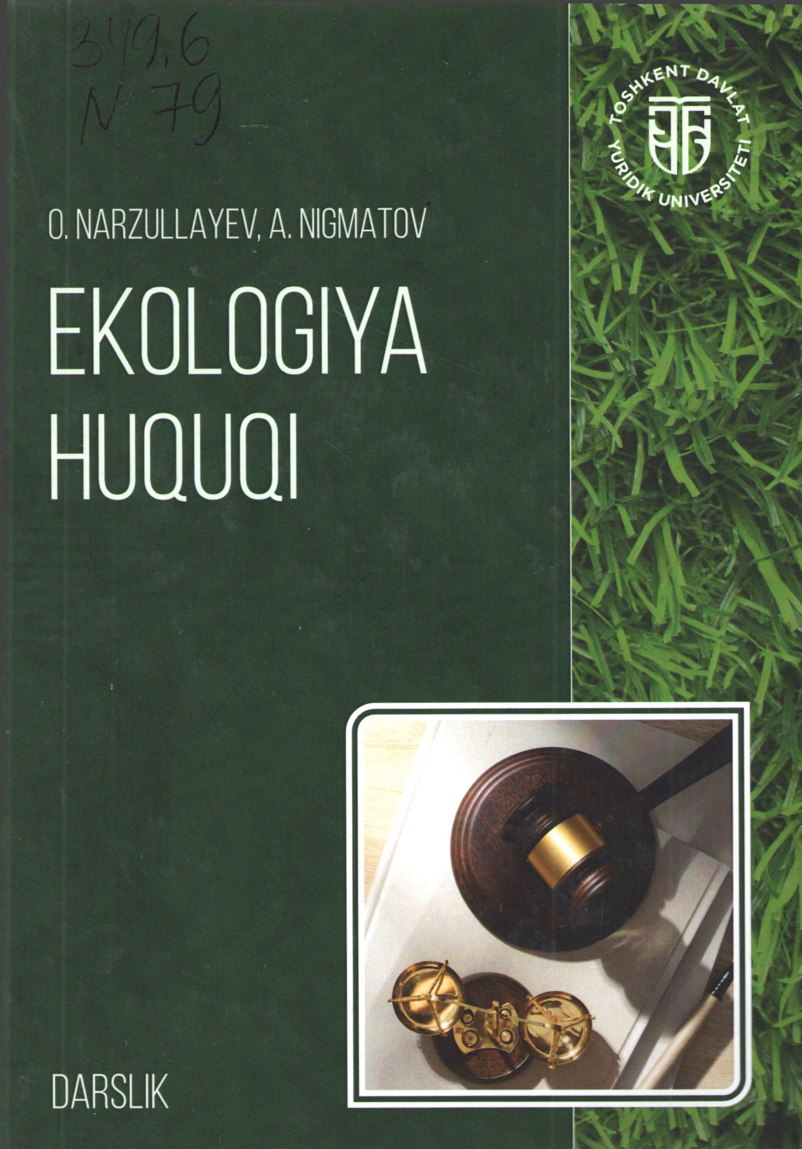 Ekologiya huquqi