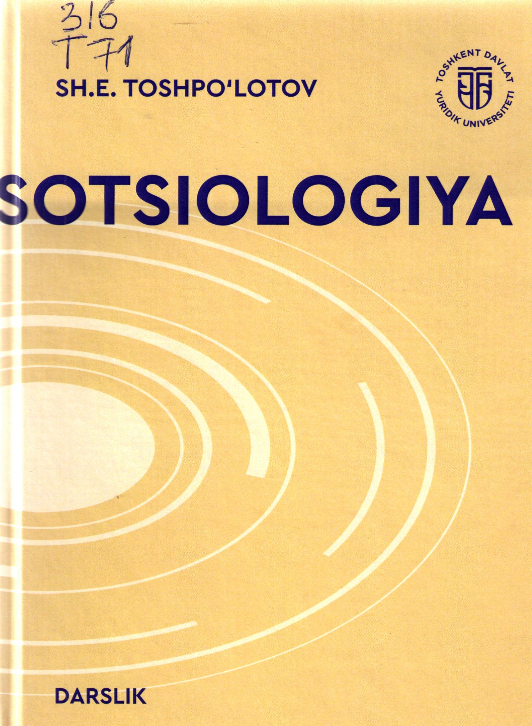 Sotsiologiya