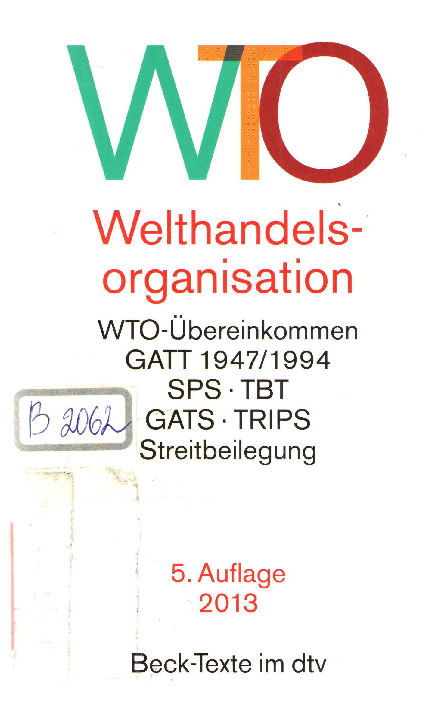 Welthandelsorganisation