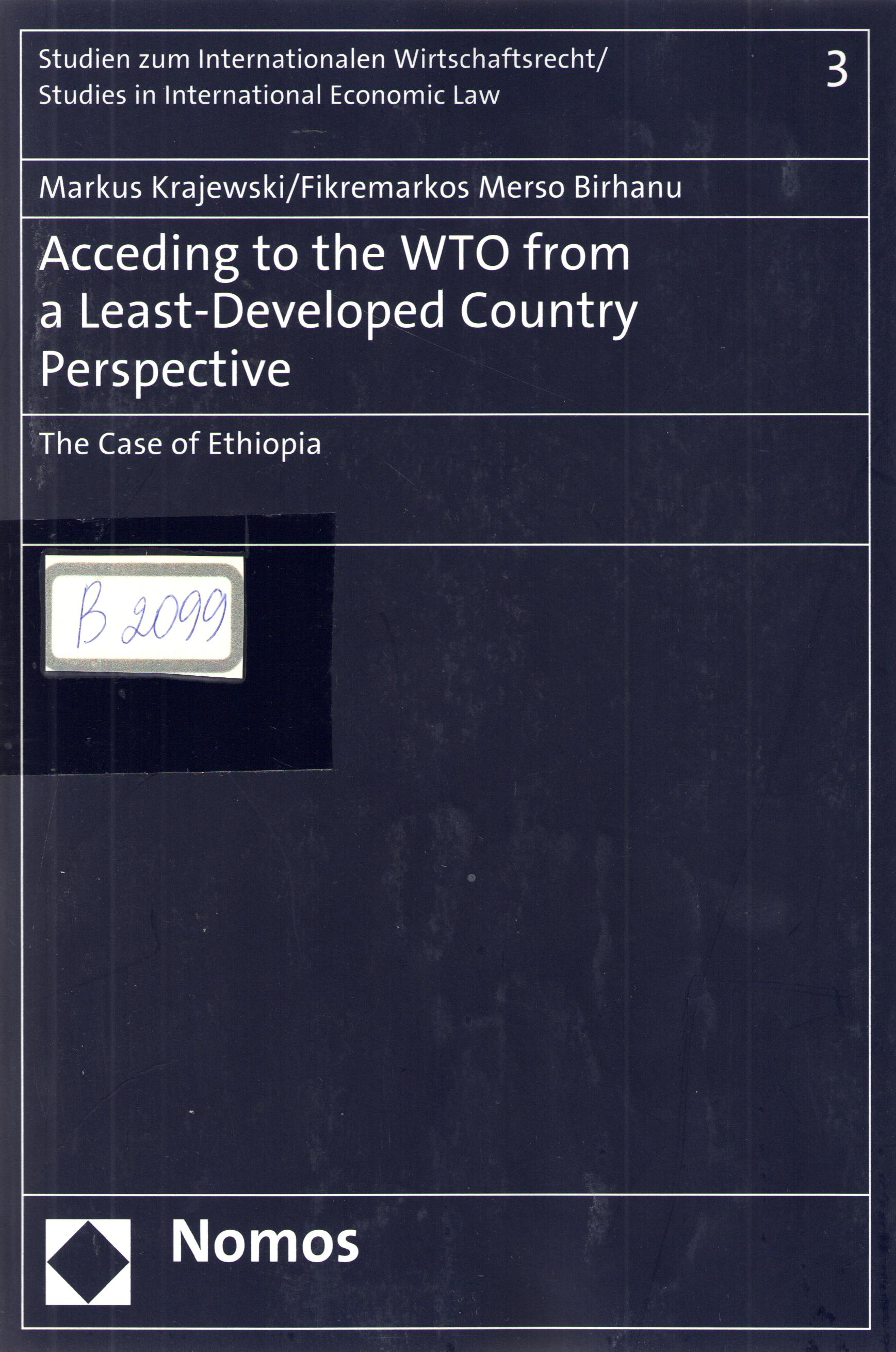 Acceding to the WTO from a Least-Developed Country Perspective