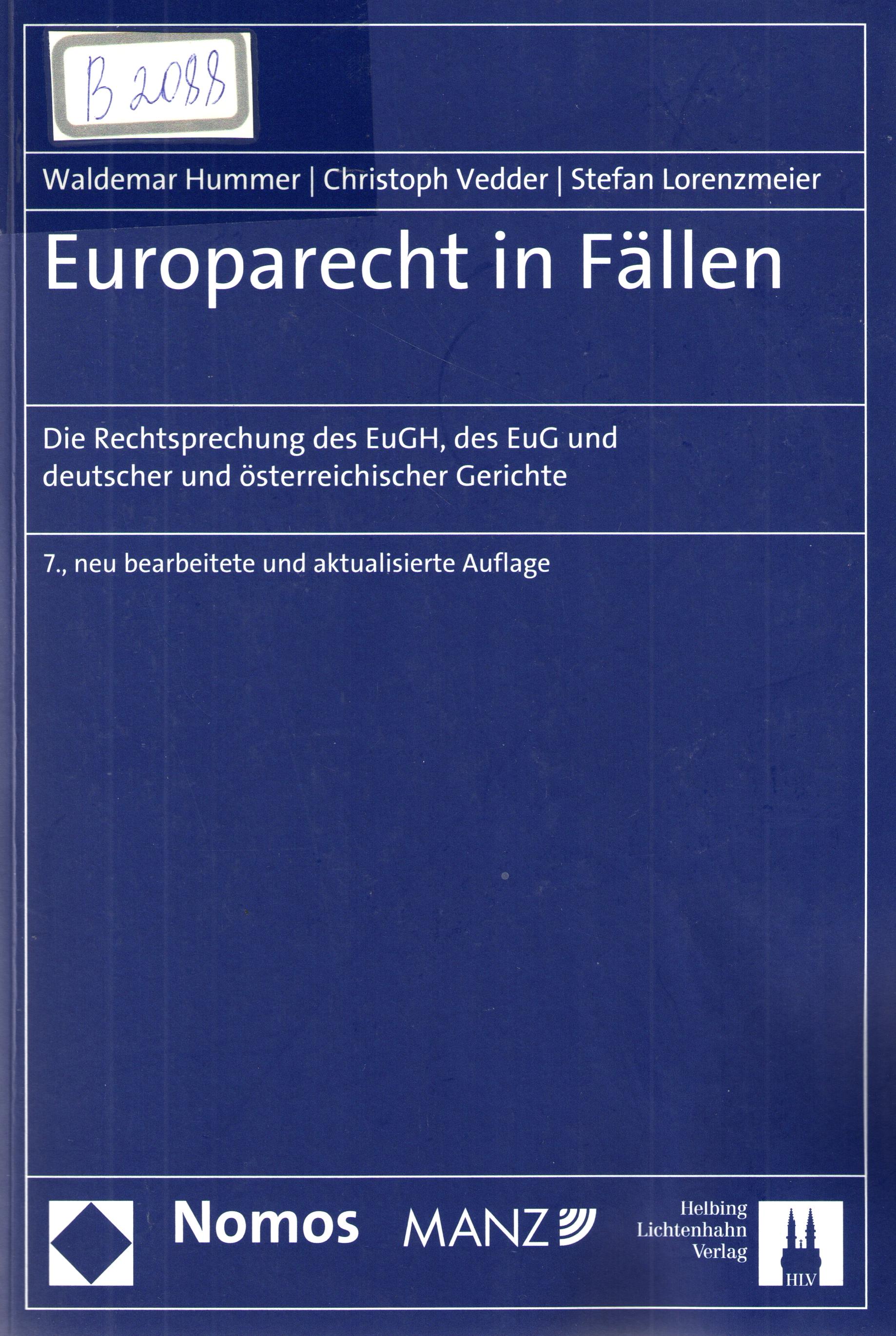 Europarecht in Fallen