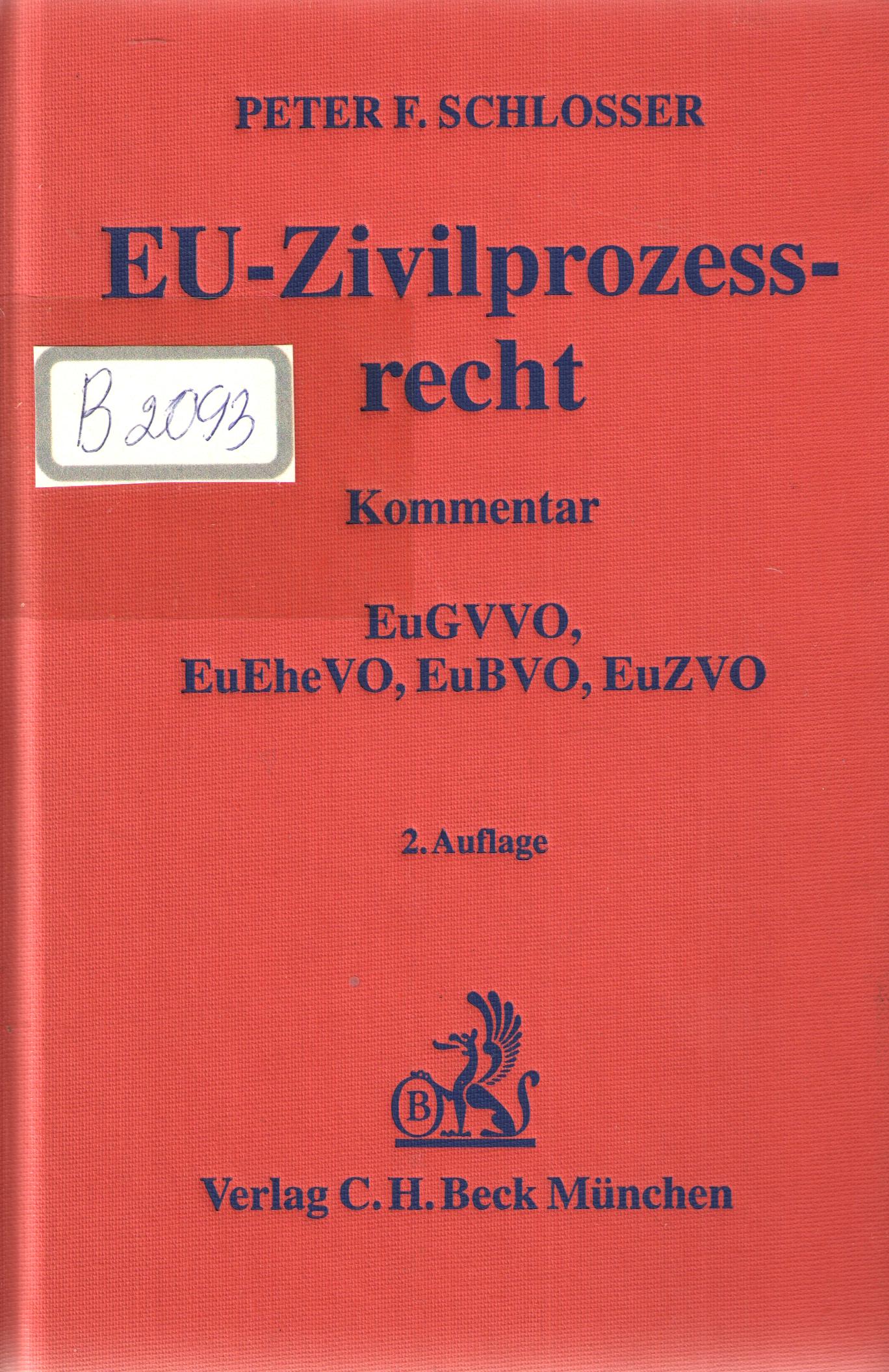 EU-Zivilprozessrecht