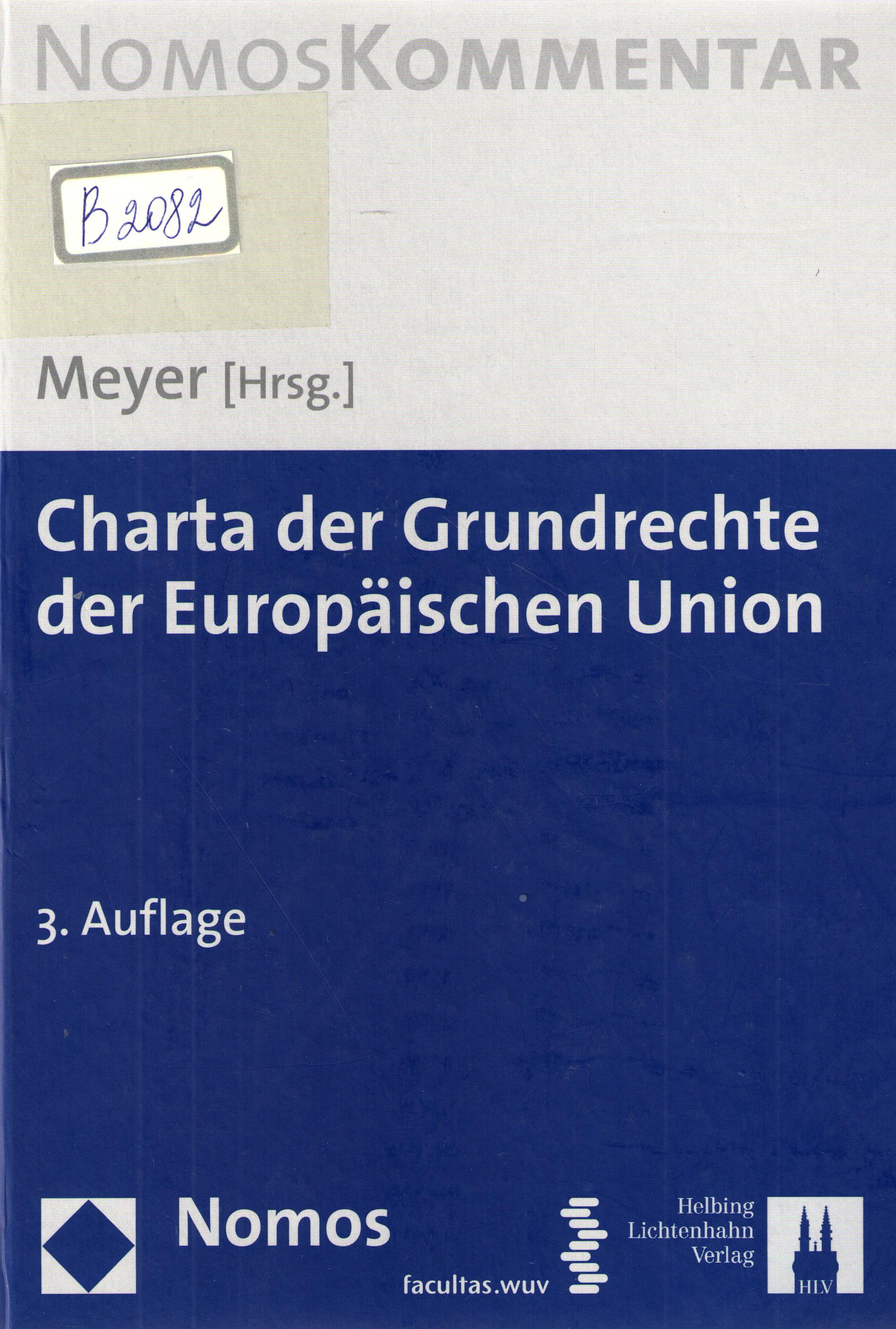 Charta der Grundrechte der Europaischen Union