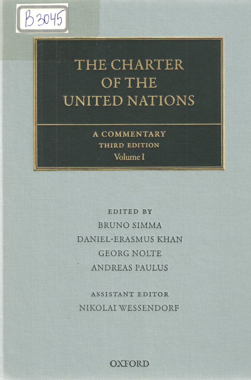The charter of the united nations