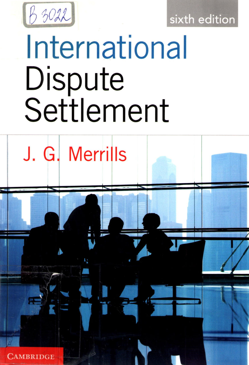 International dispute settlement