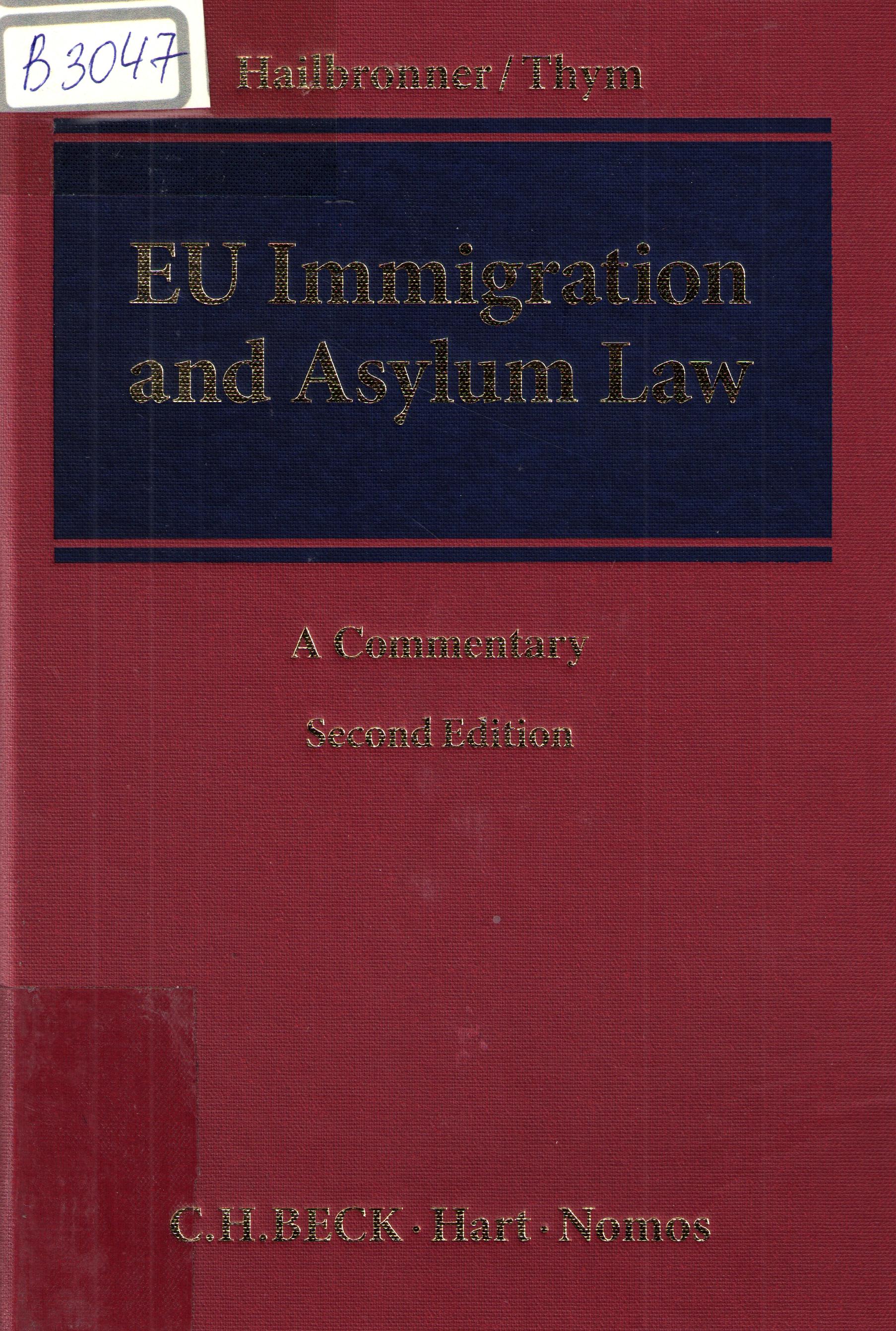 EU Immigration and Asylum law