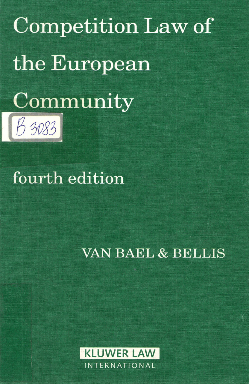 Competition law of the European community