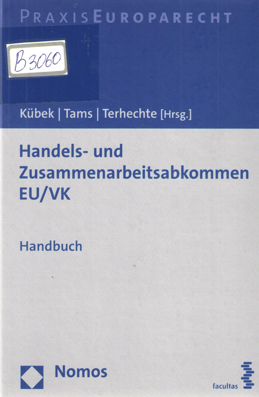 Handels-und Zusammenarbeitsabkommen EU\VK