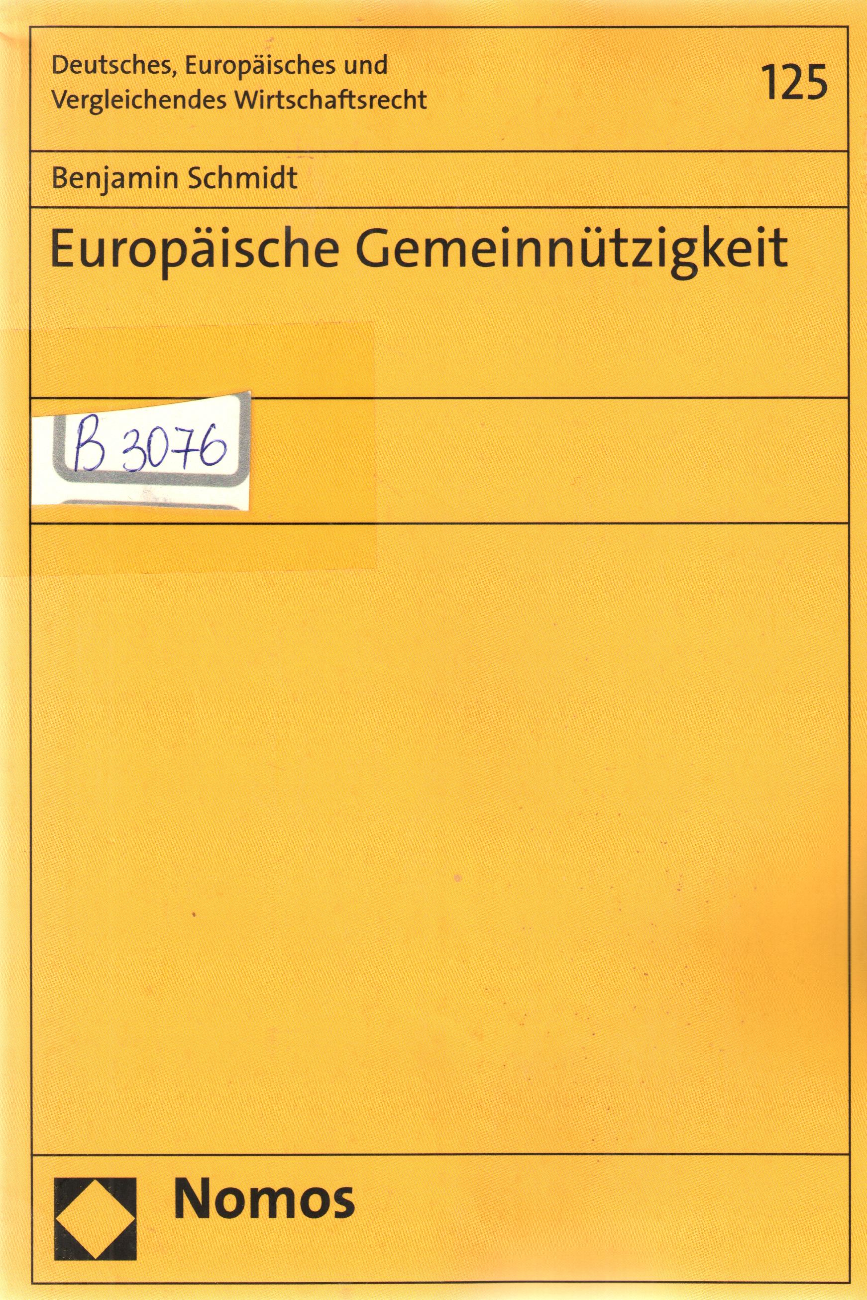 Europa'ische Gemeinnu'tzigkeit