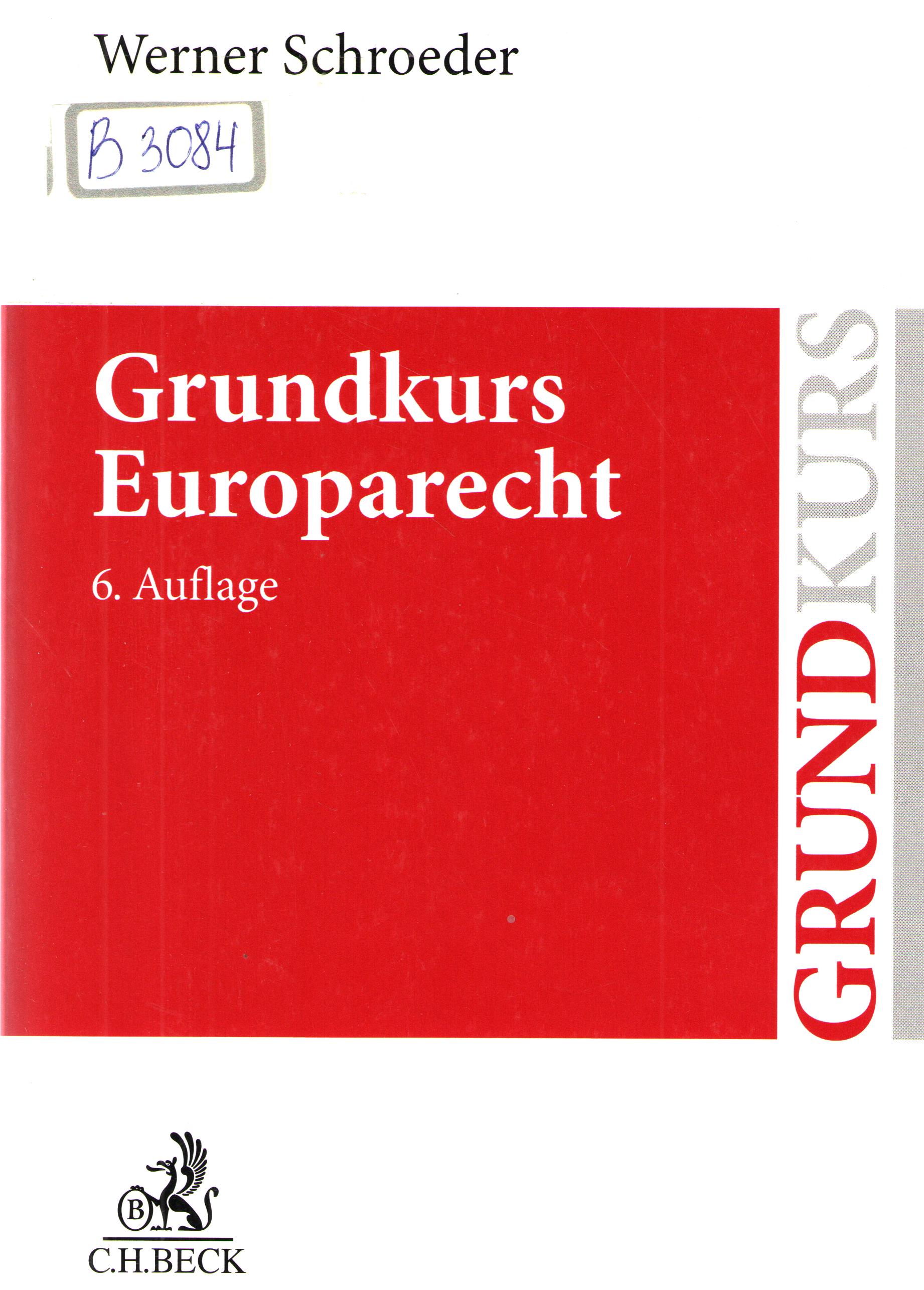 Grundkurs Europarecht