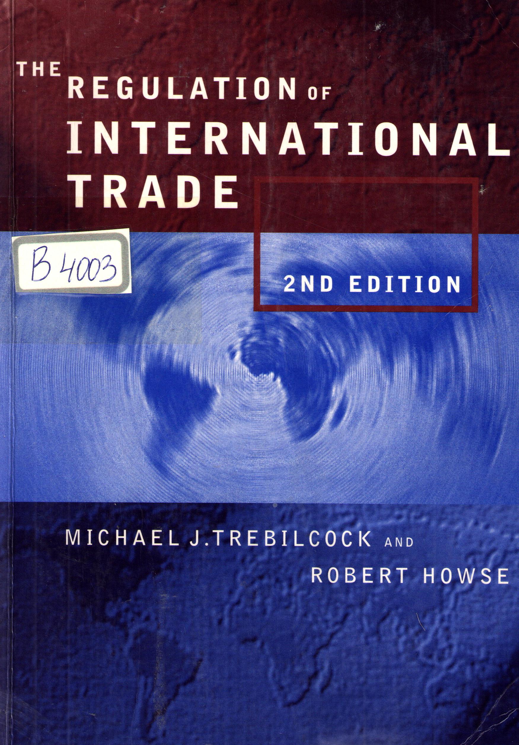 The regulation of international trade