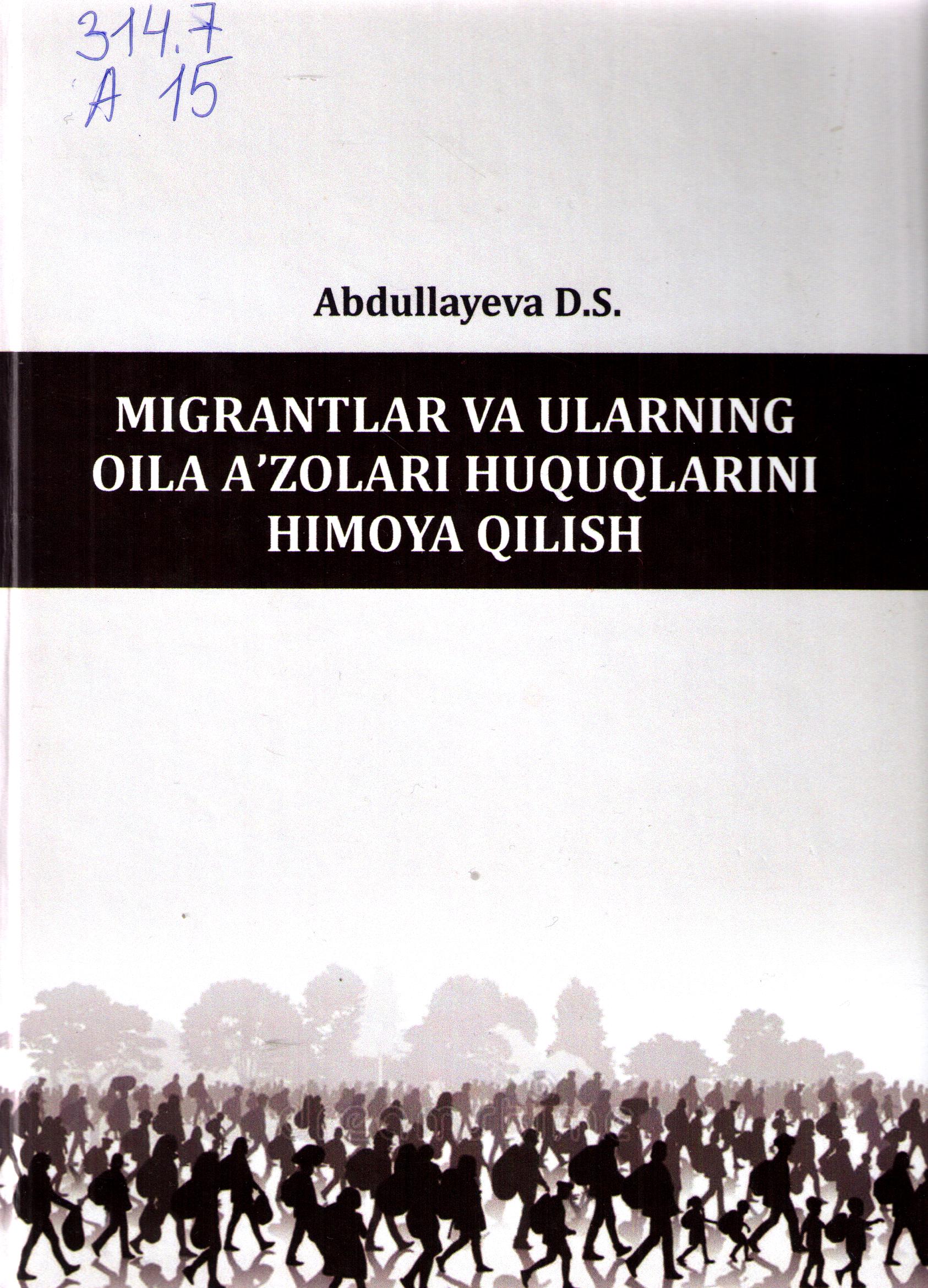 Migrantlar va ularning oila a'zolari huquqlarini himoya qilish