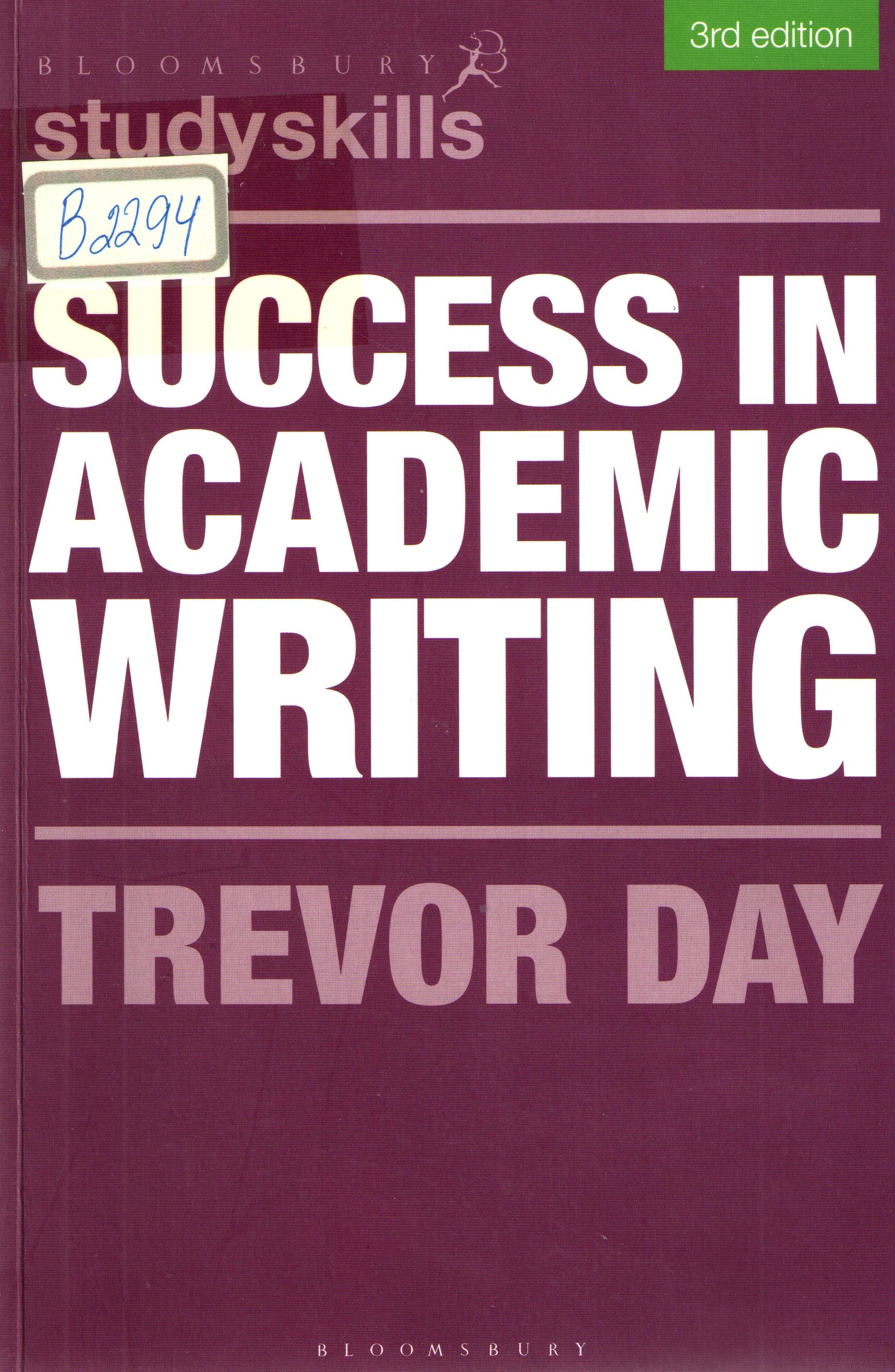 Success in academic writing