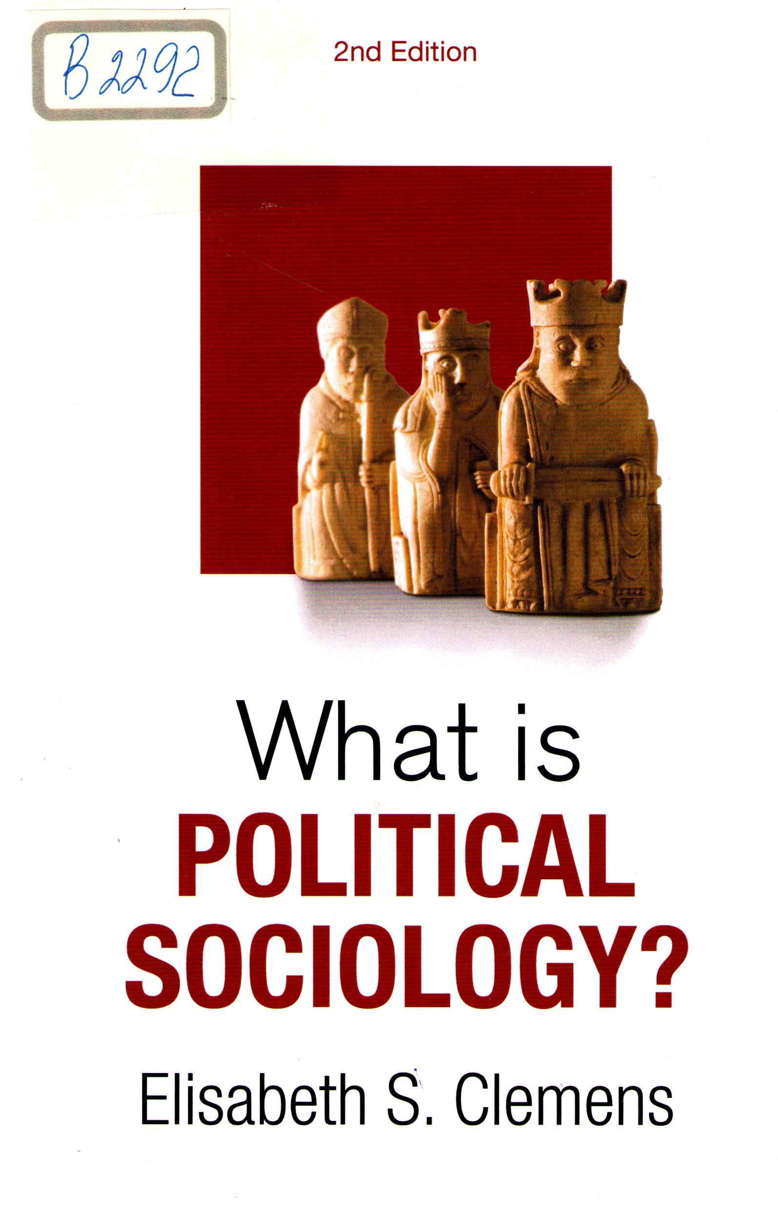 What is political sociology?