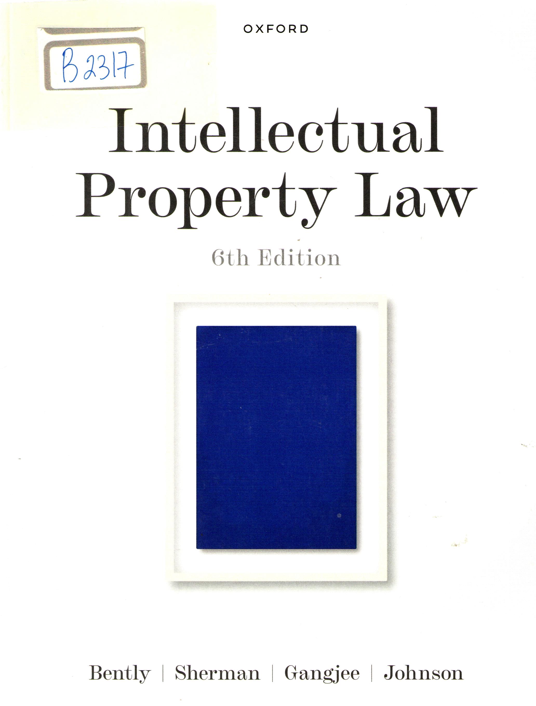 Intellectual property law