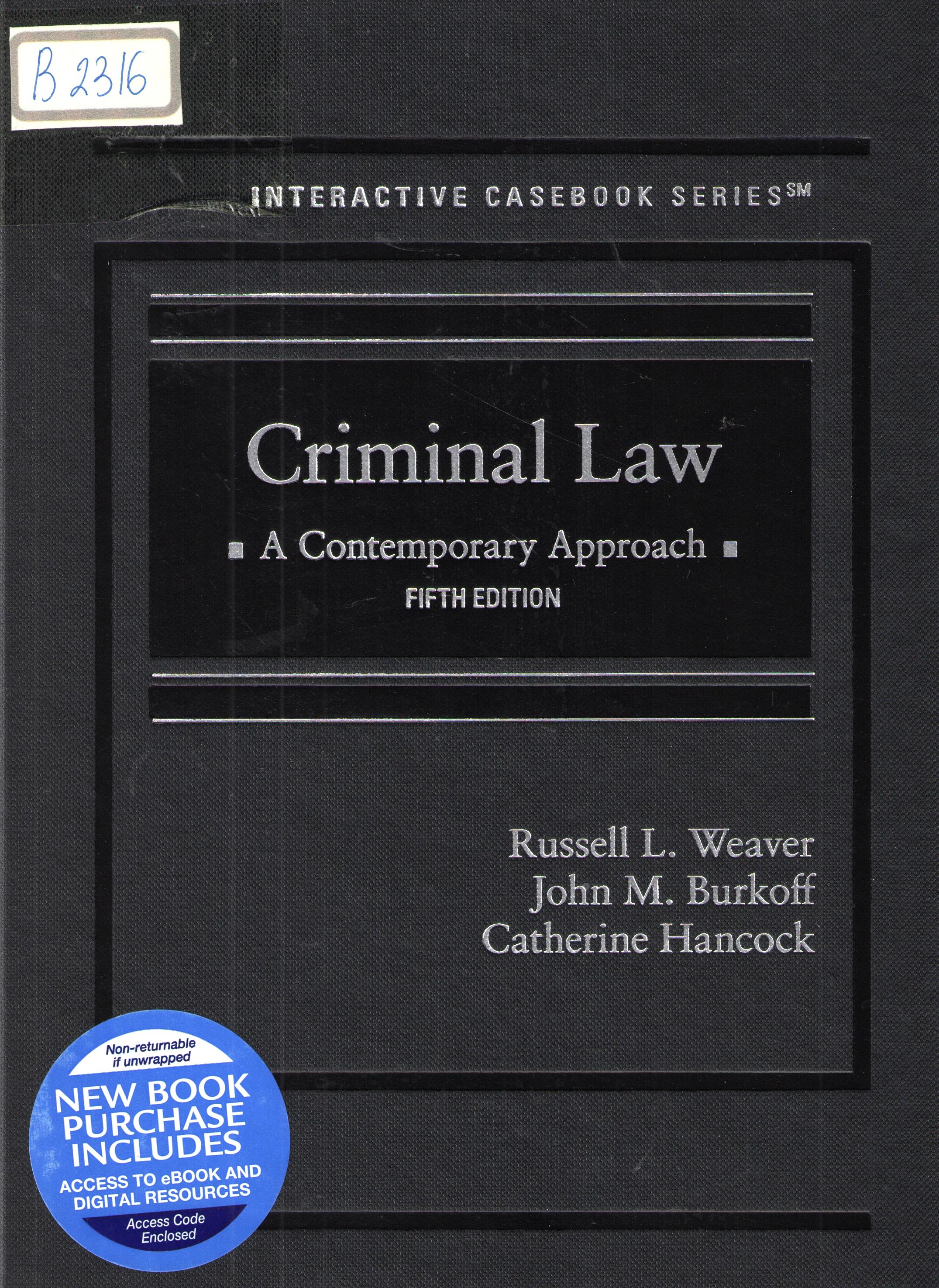 Criminal law