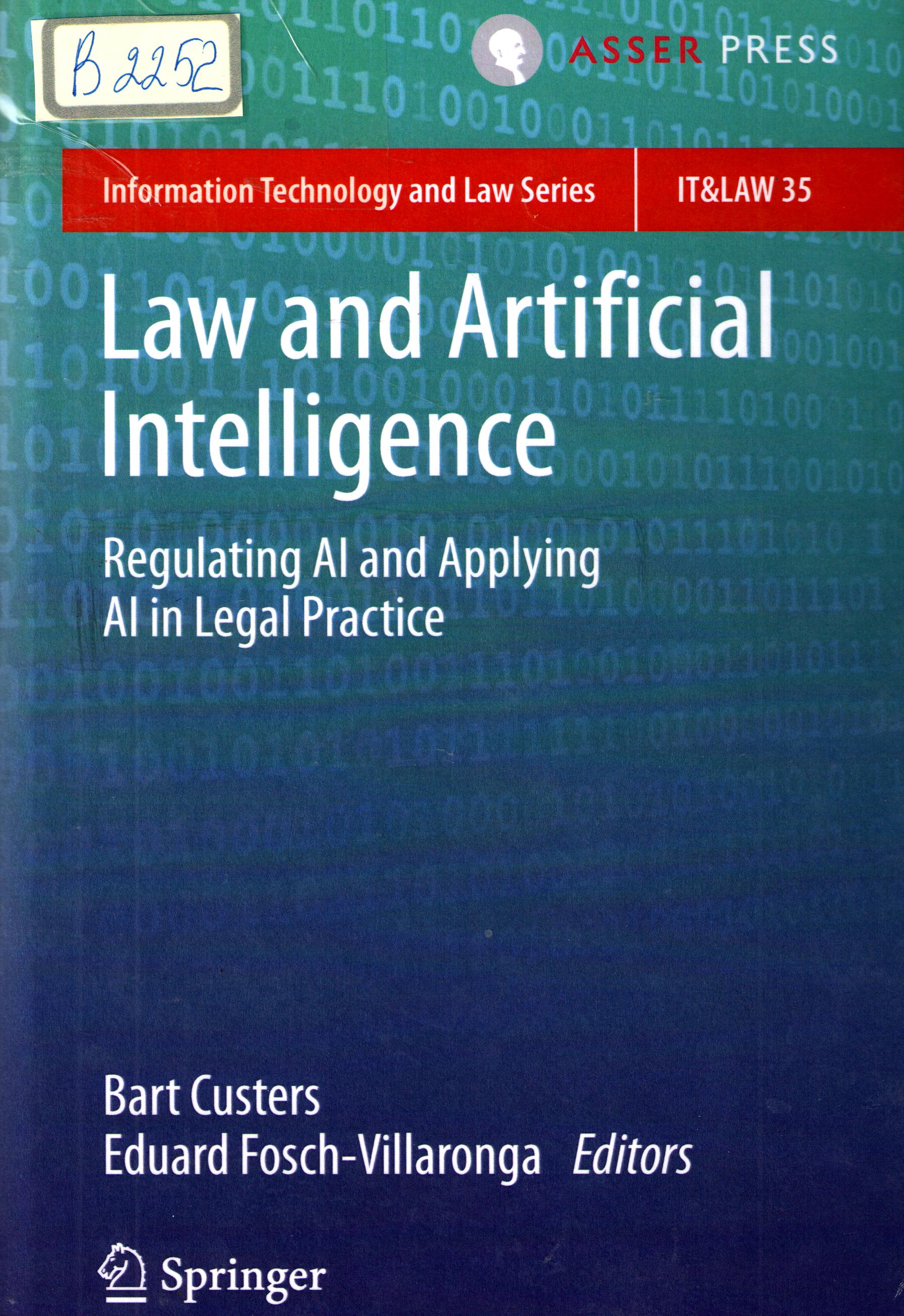 Law and Artificial intelligence