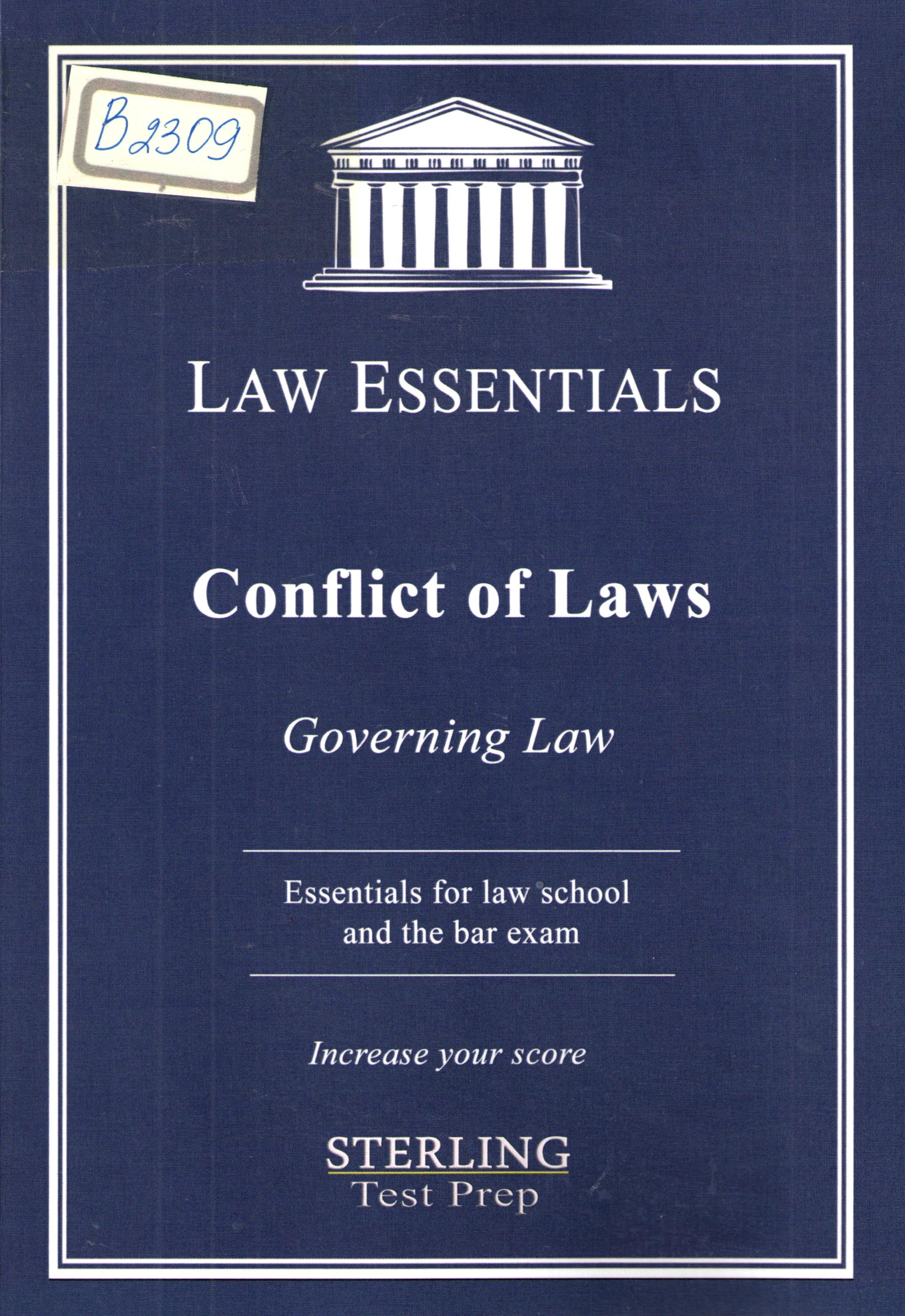 Conflict of laws