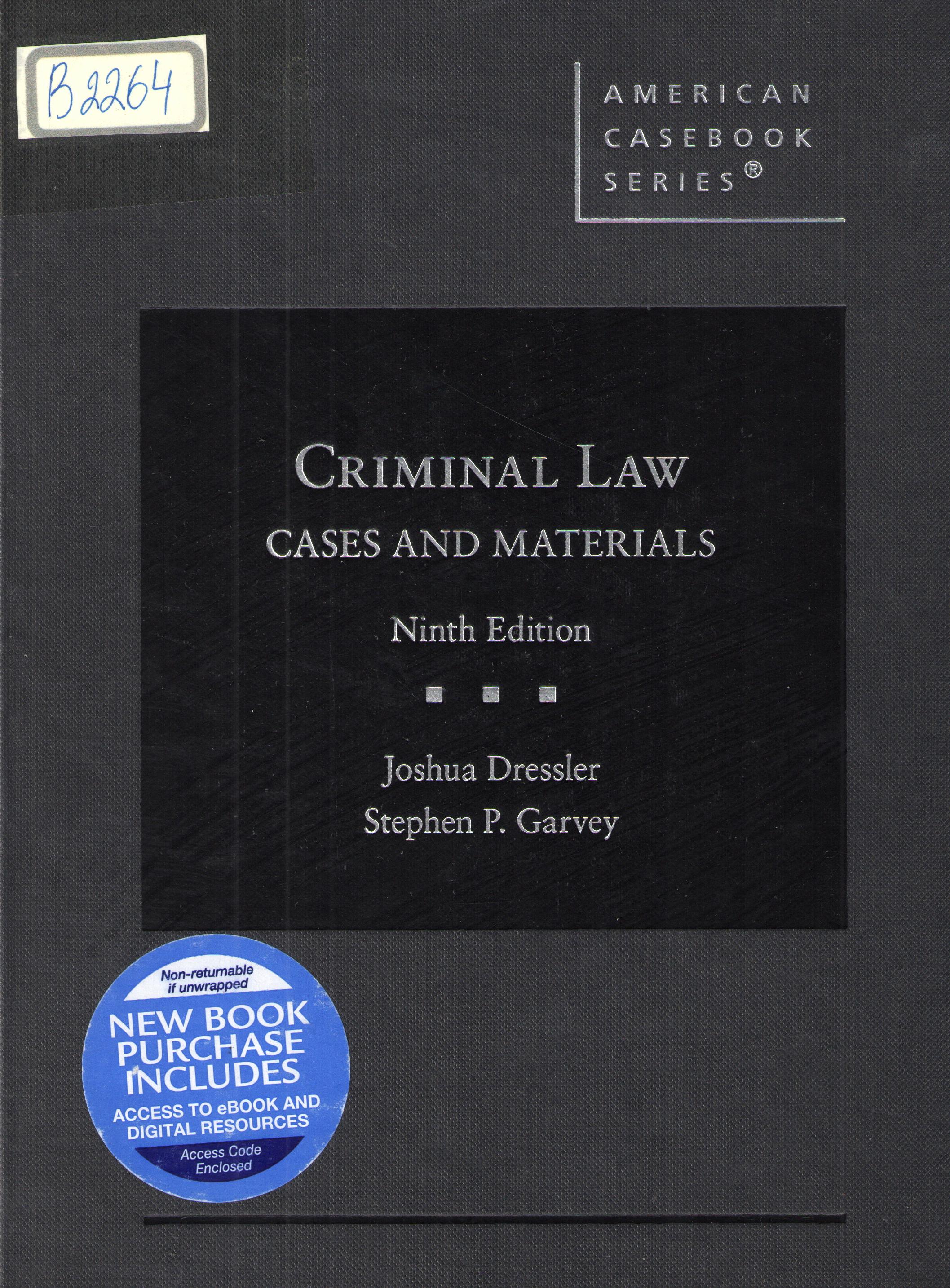 Criminal law