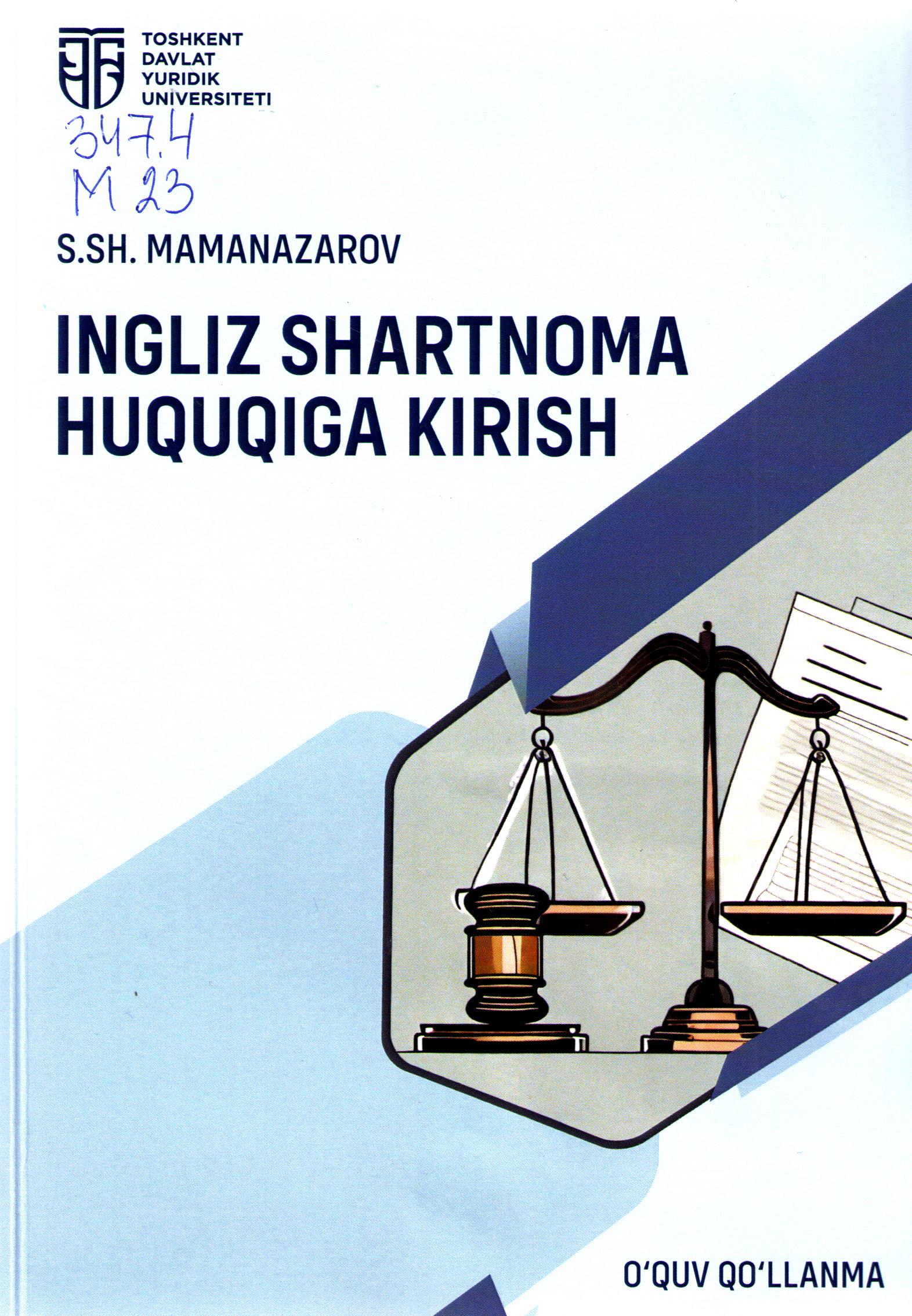 Ingliz huquqi asoslari