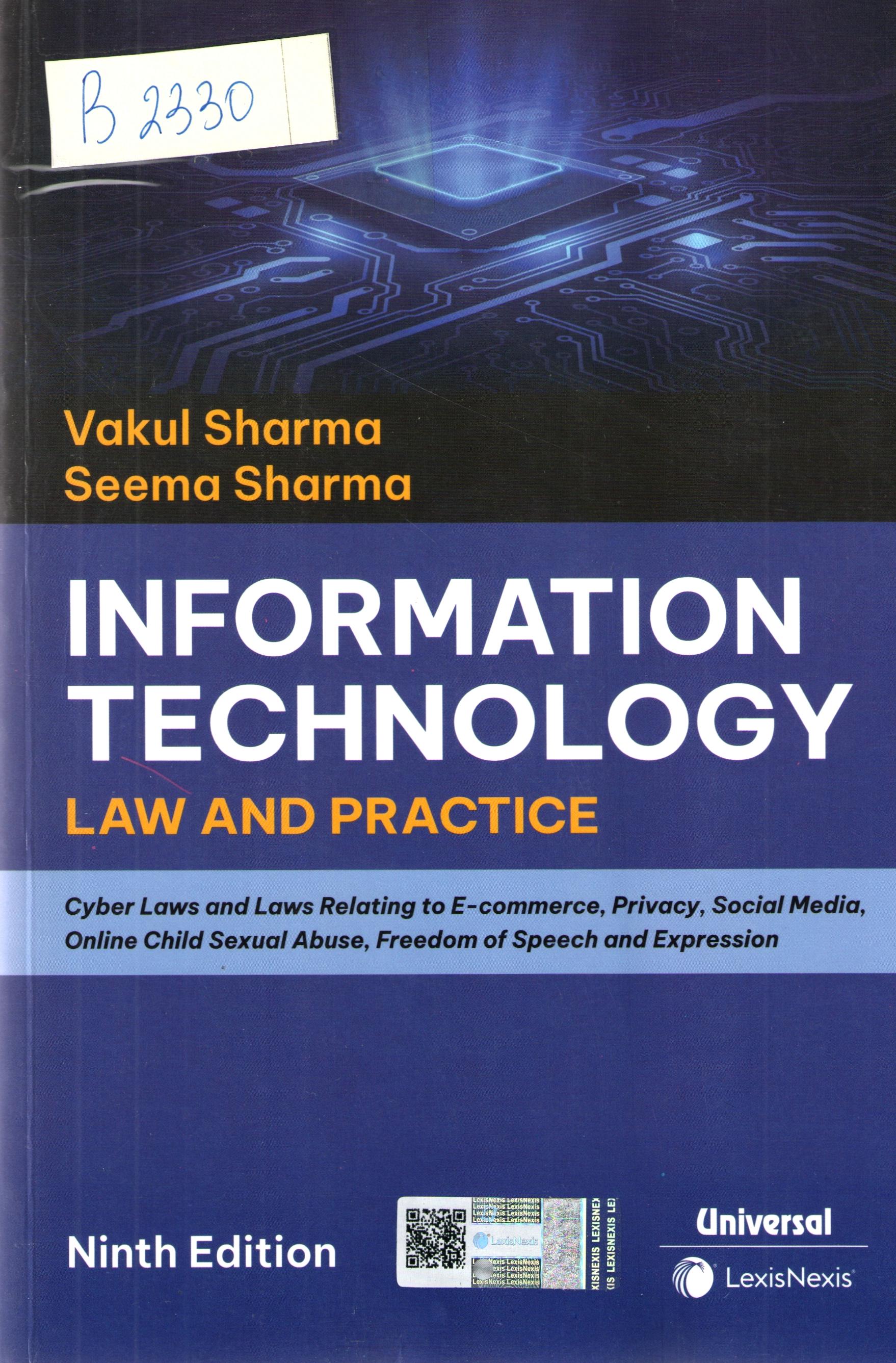 Information technology law and practice