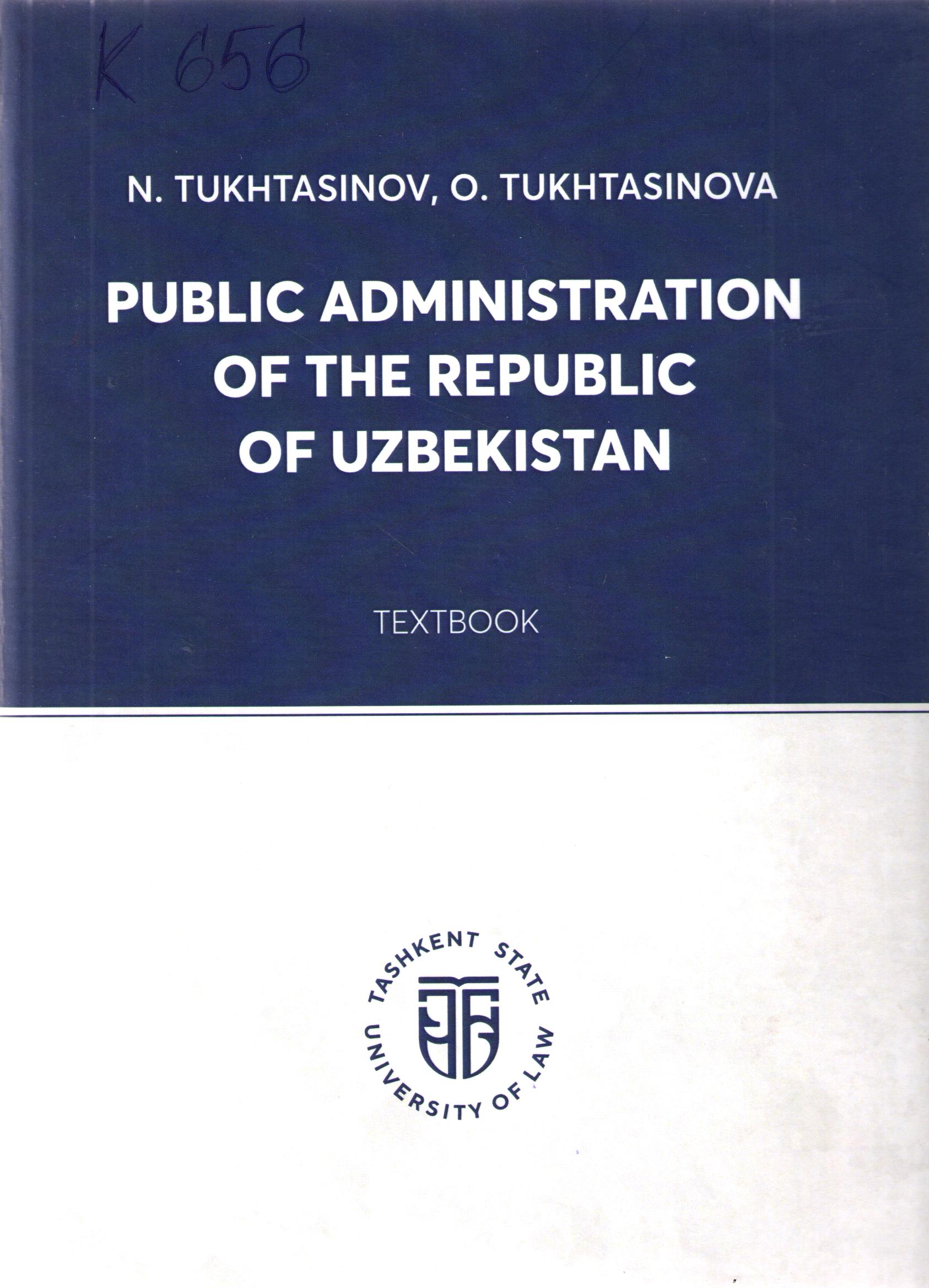 Public administration of the Republic of Uzbekistan