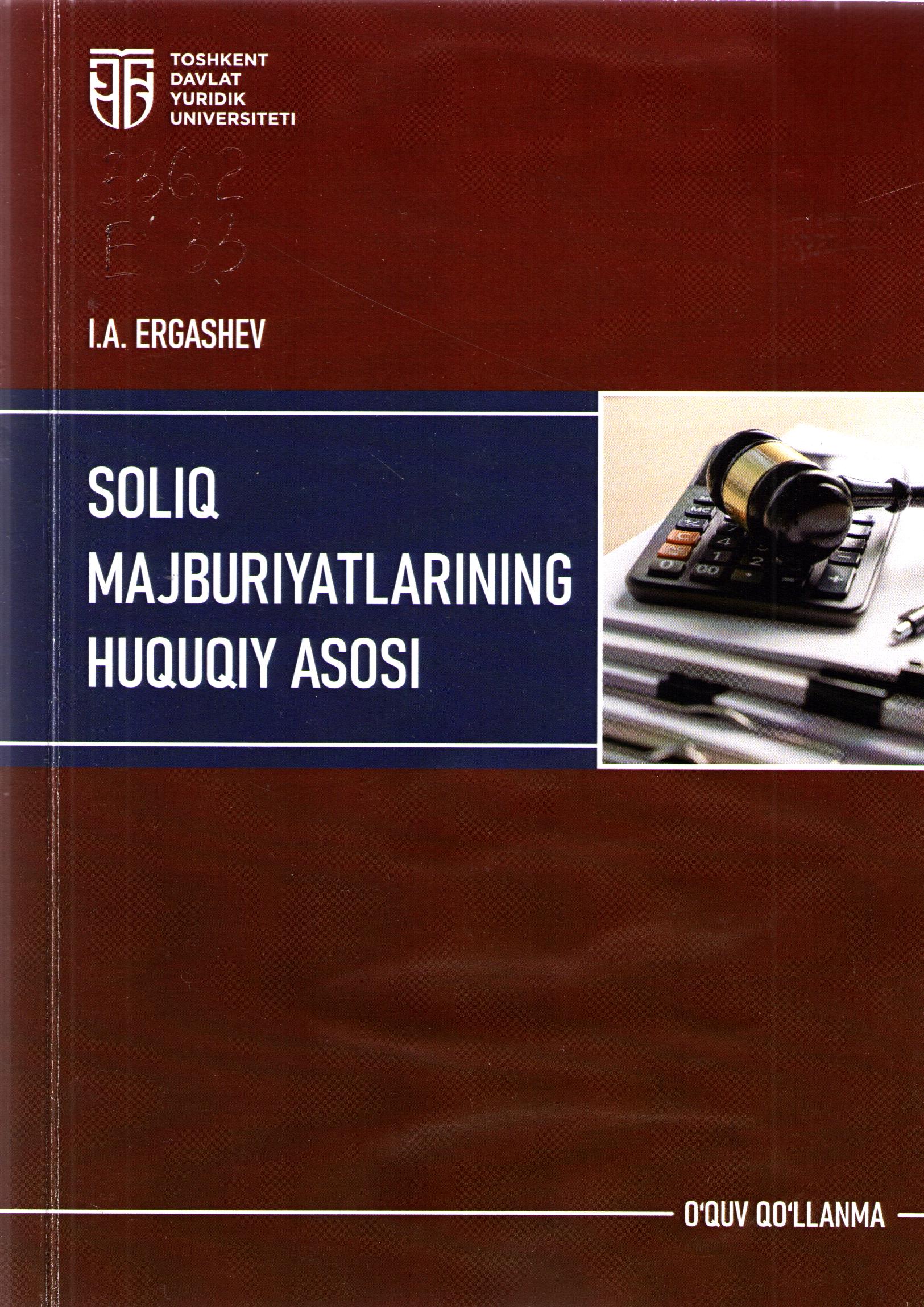 Soliq majburiyatlarning huquqiy asosi