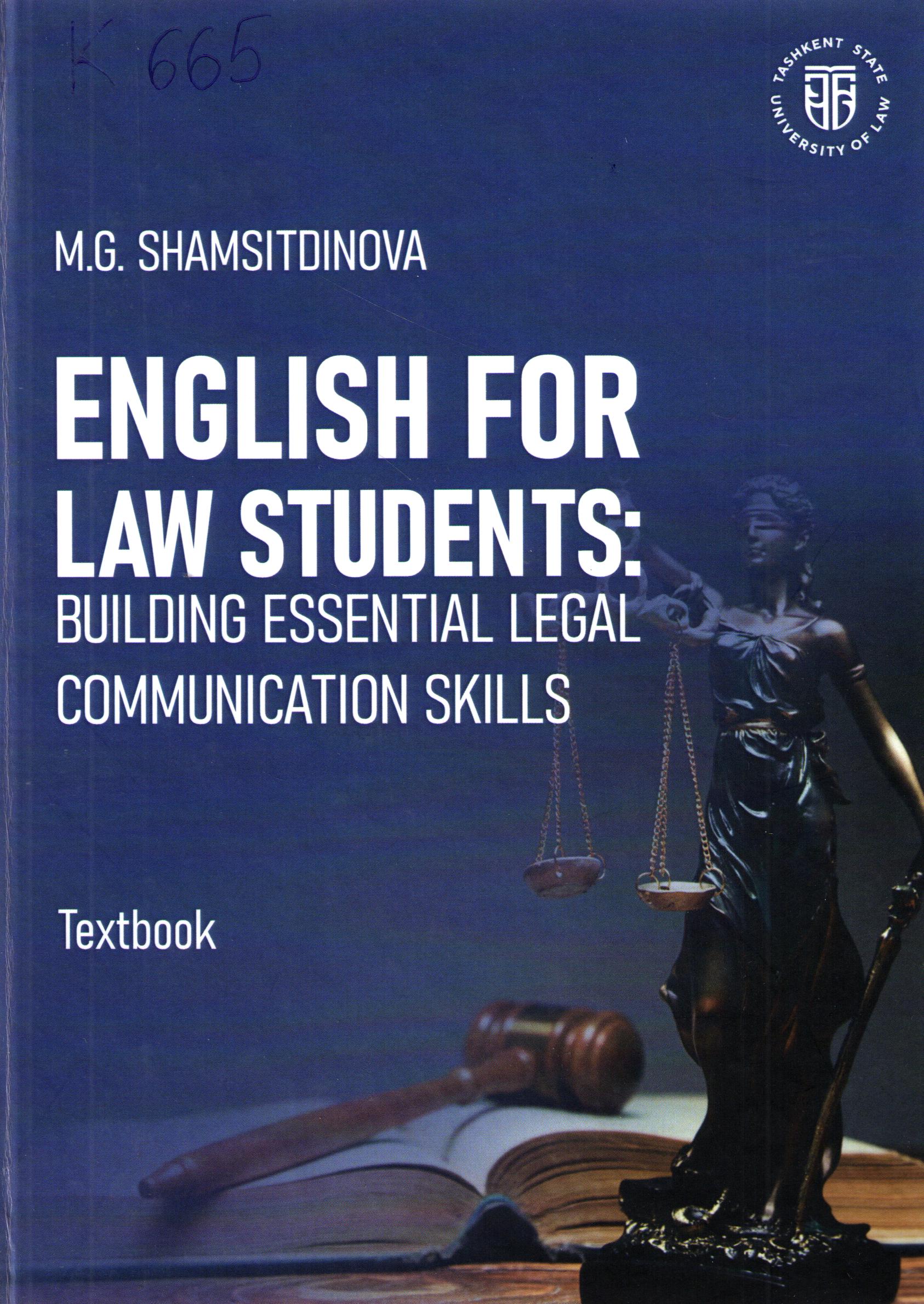 English for law students: Building essential legal communication skills