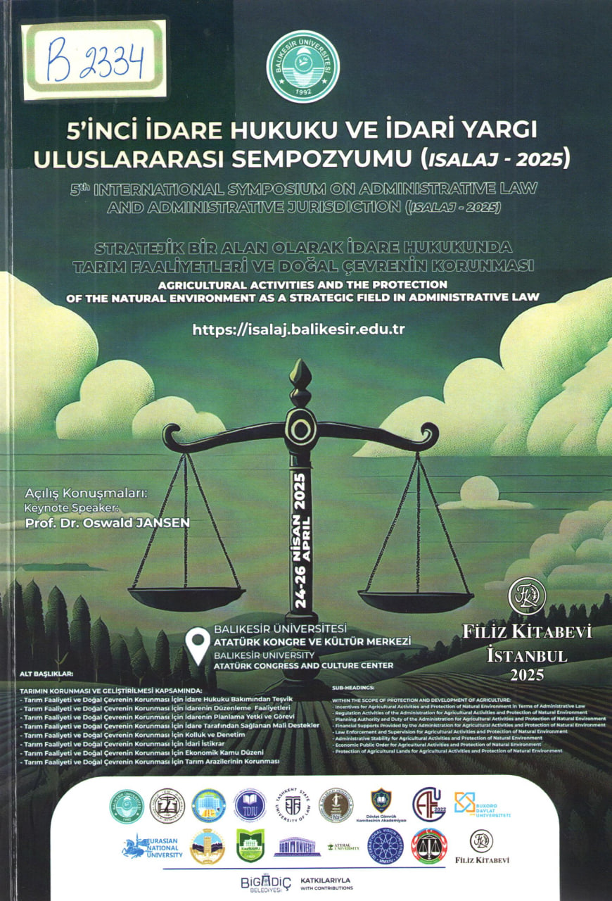 5'inci idare hukuku ve idare yargi uluslararasi sem- pozyumu isalaj 2025: 24-26 Nisan 2025.