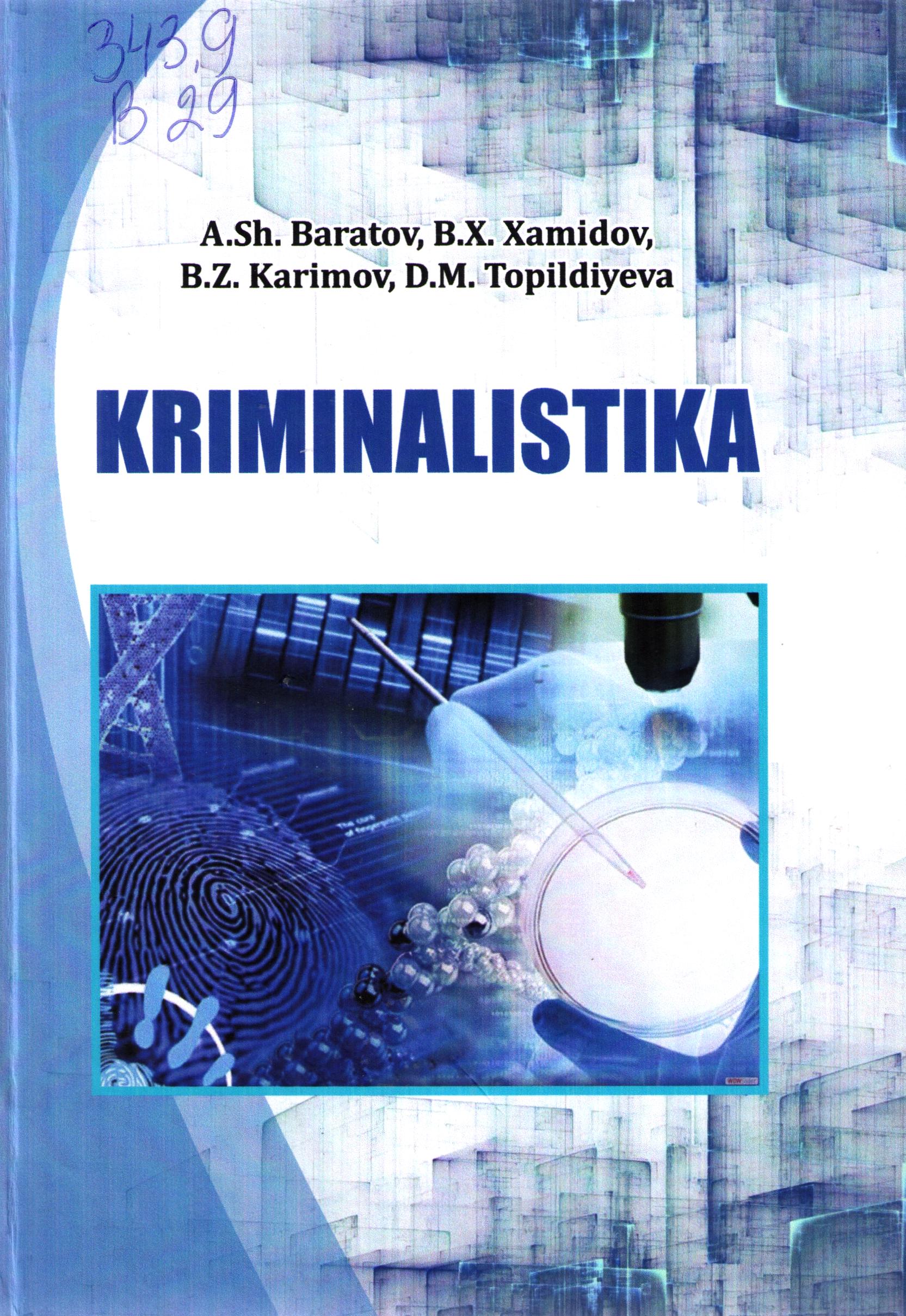 Kriminalistika