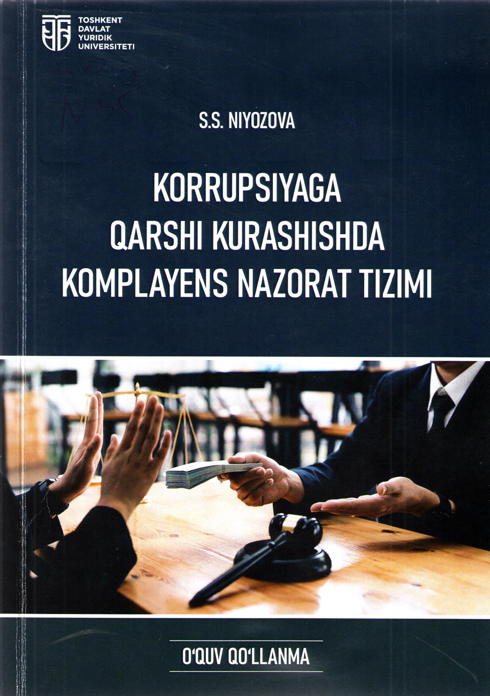 Korrupsiyaga qarshi kurashishda komplayens nazorat tizimi