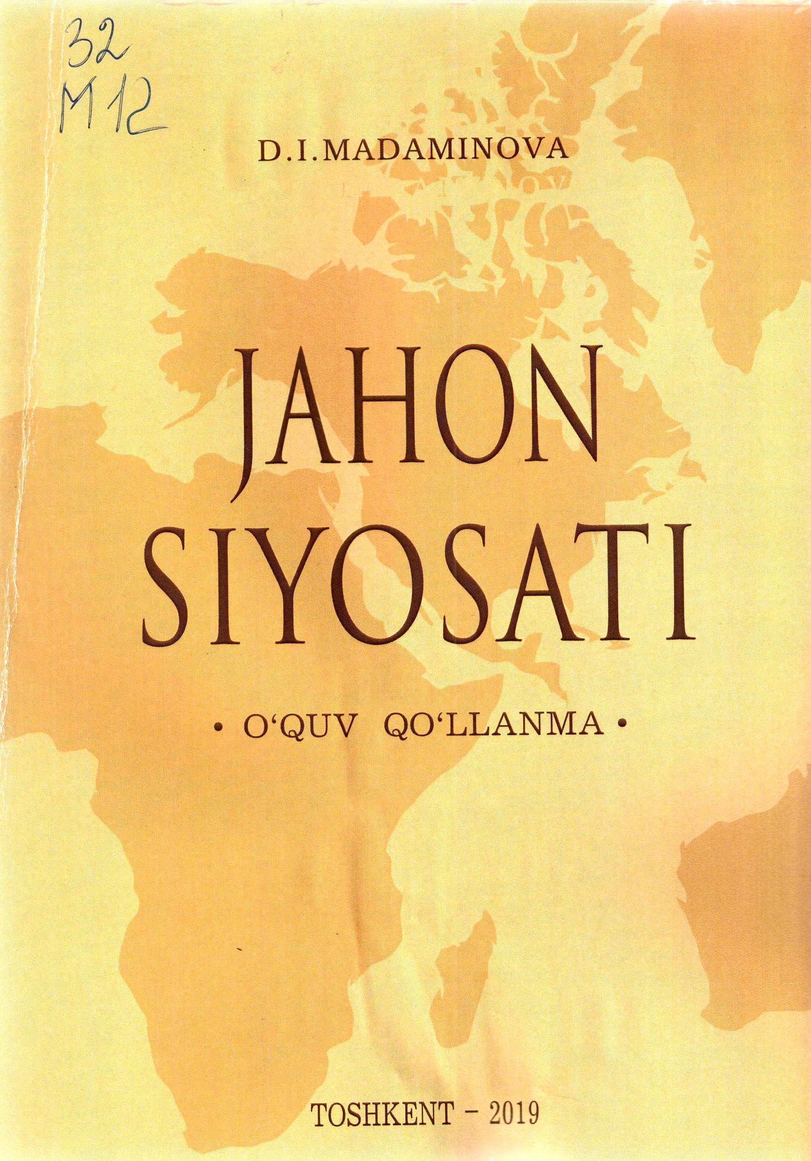 Jahon siyosati