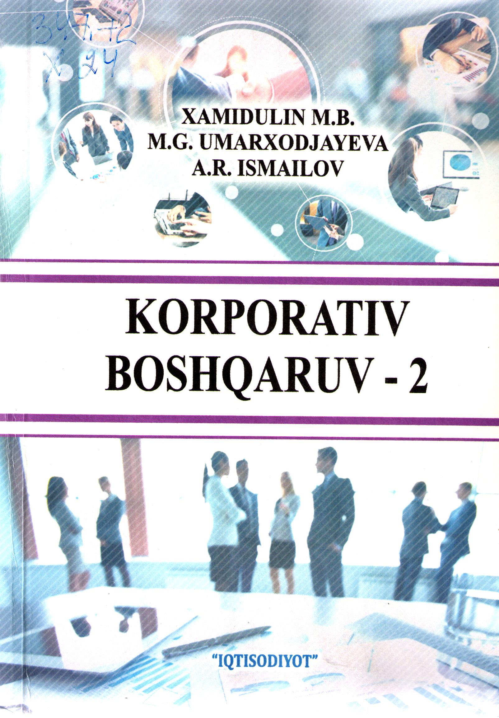 Korporativ boshqaruv - 2