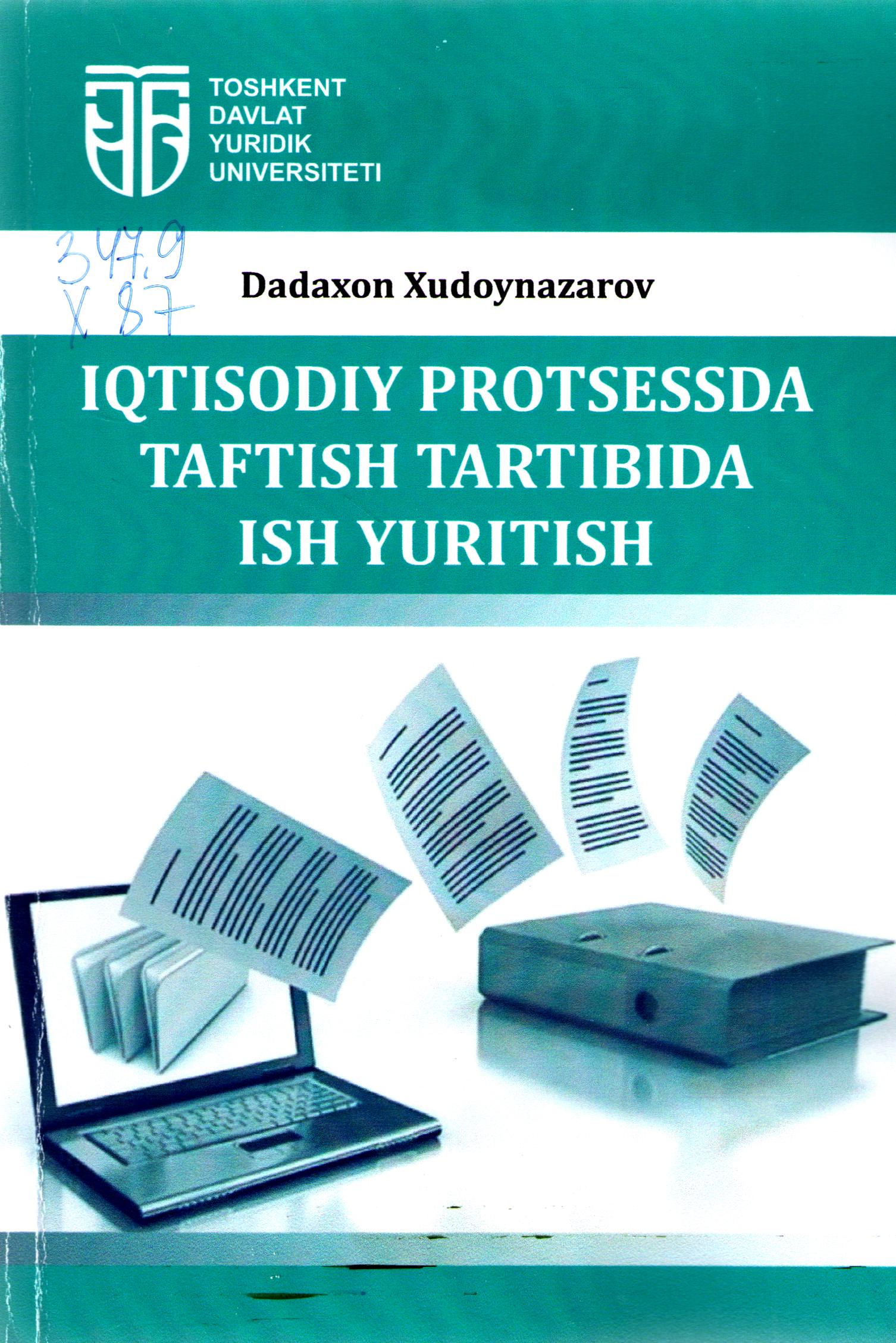 Iqtisodiy protsessda taftish