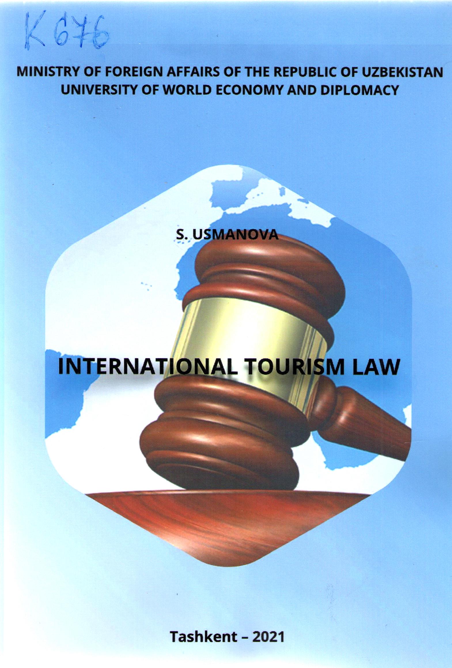 International tourism law