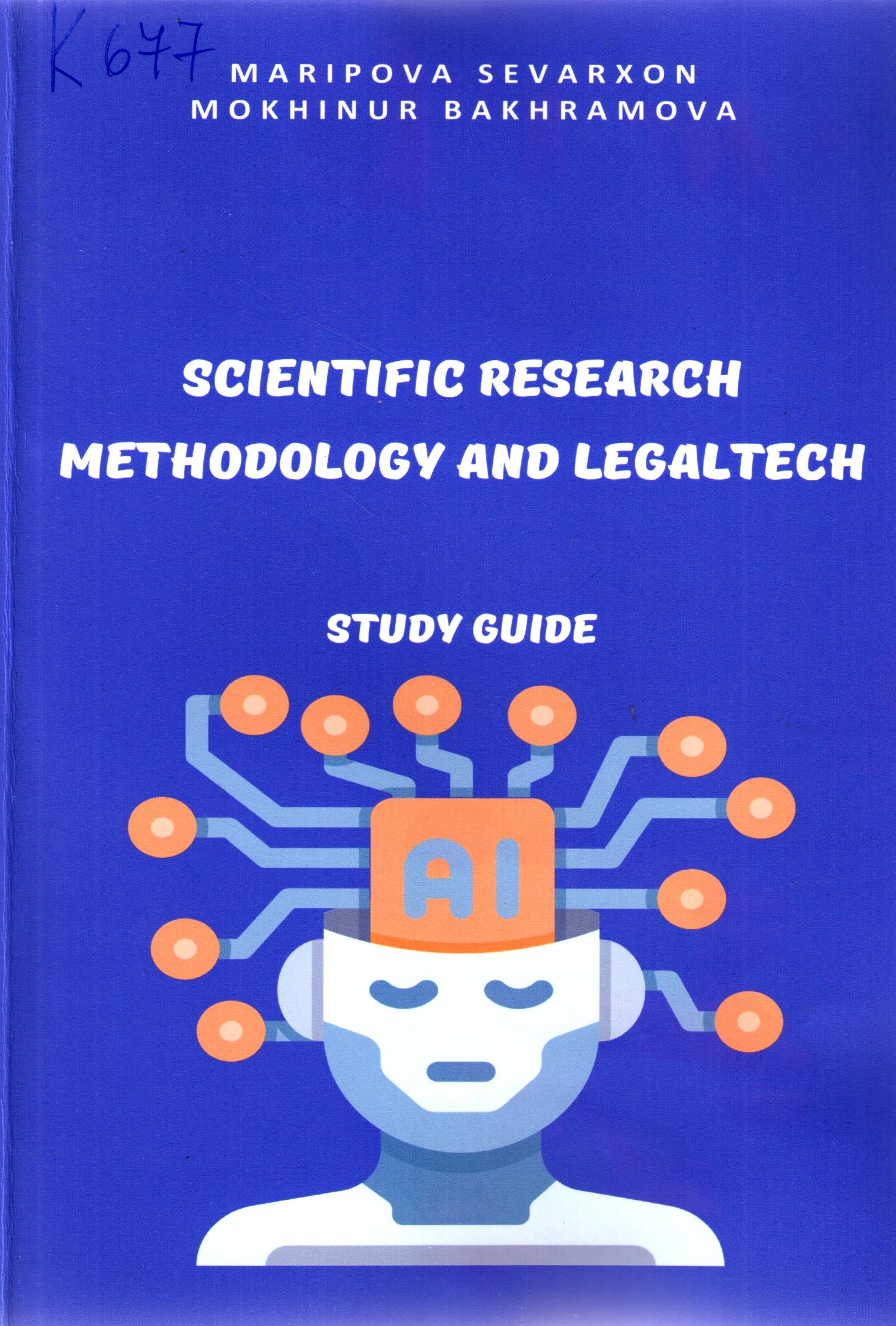 Scientific research methodology and legaltech