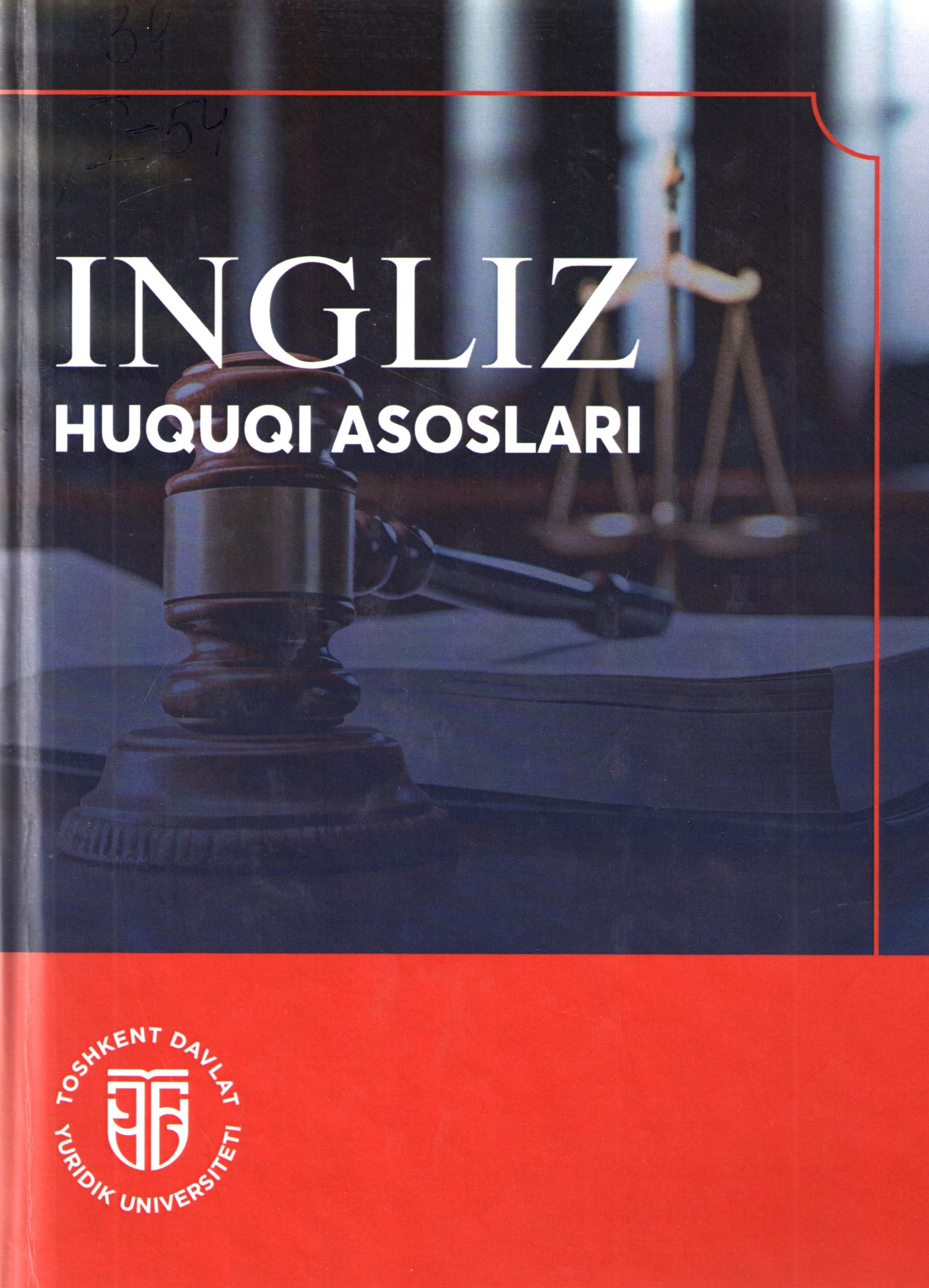 Ingliz huquqi asoslari