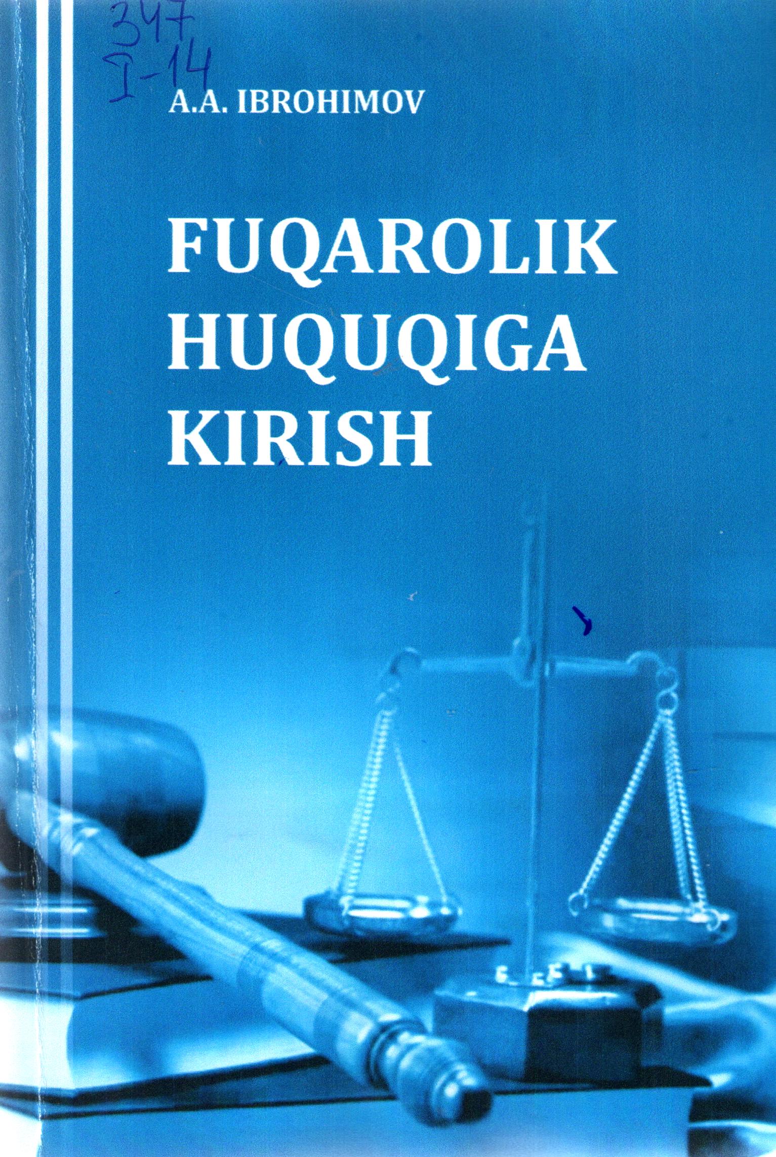 Fuqarolik huqiqiga kirish