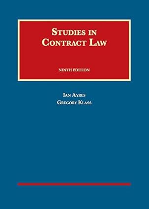 Studies in Contract Law. 9th ed.