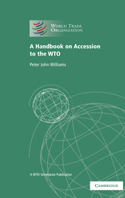 A Handbook on Accession to the WTO.  A WTO Secretariat Publication
