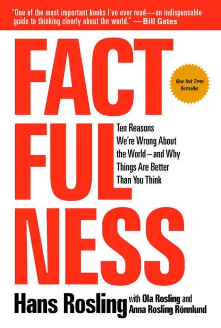 Factfulness: Ten Reasons We're Wrong About the World--and Why Things Are Better Than You Think