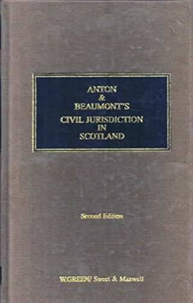 Civil jurisdiction in Scotland